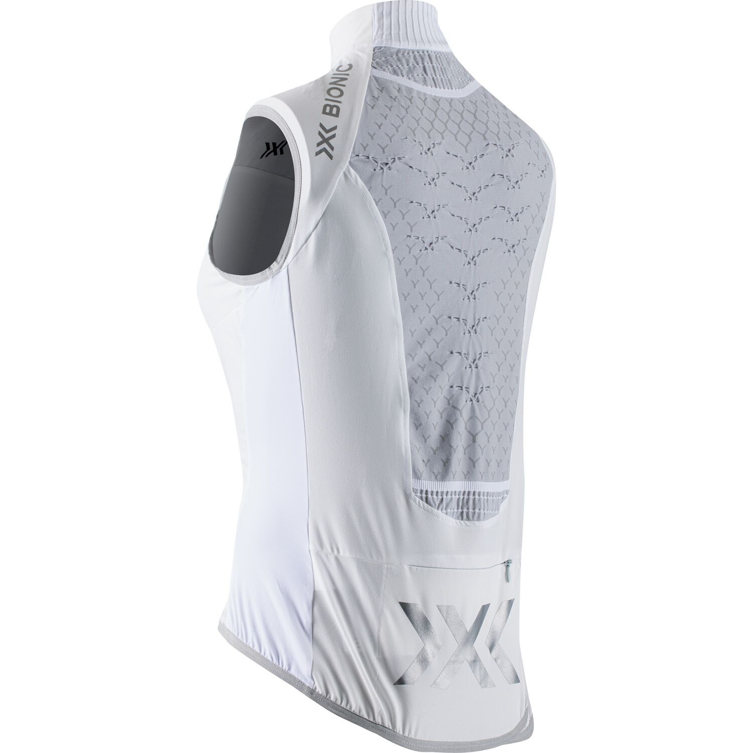 Colete de Running Twyce X-bionic Branco-2