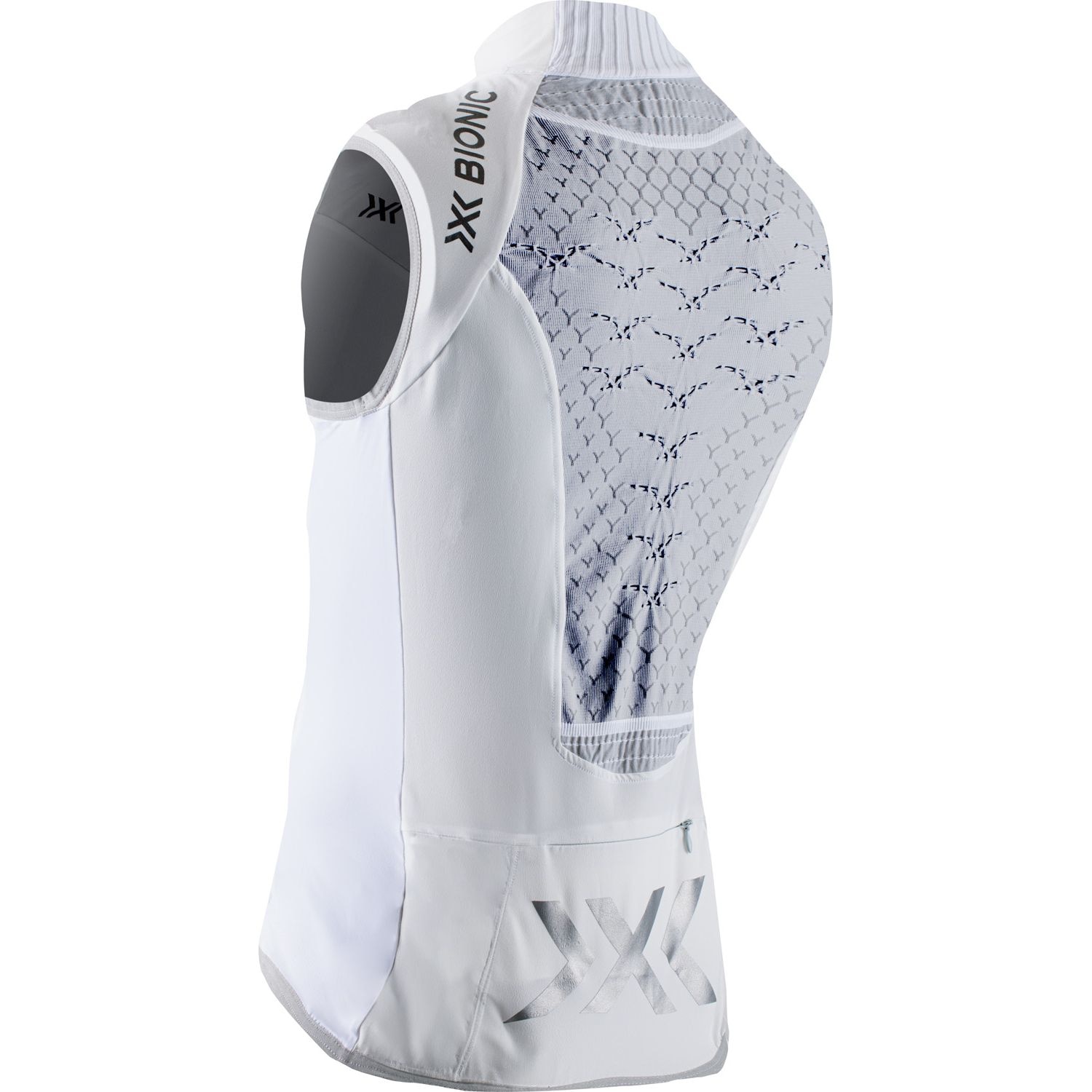 Colete de Running Twyce X-bionic Branco-2