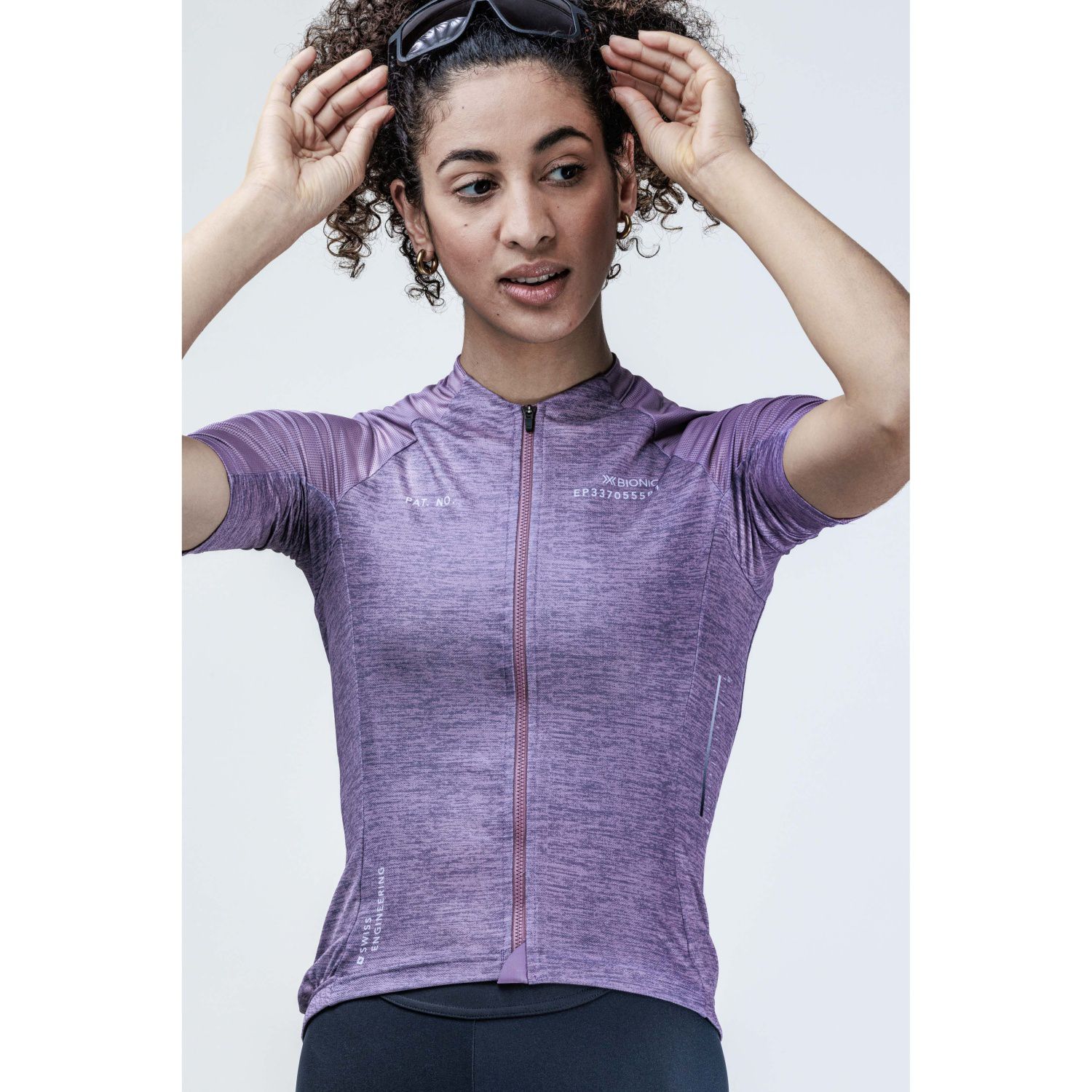 Maillot de Ciclismo Corefusion Endurance Merino X-bionic Roxo-8
