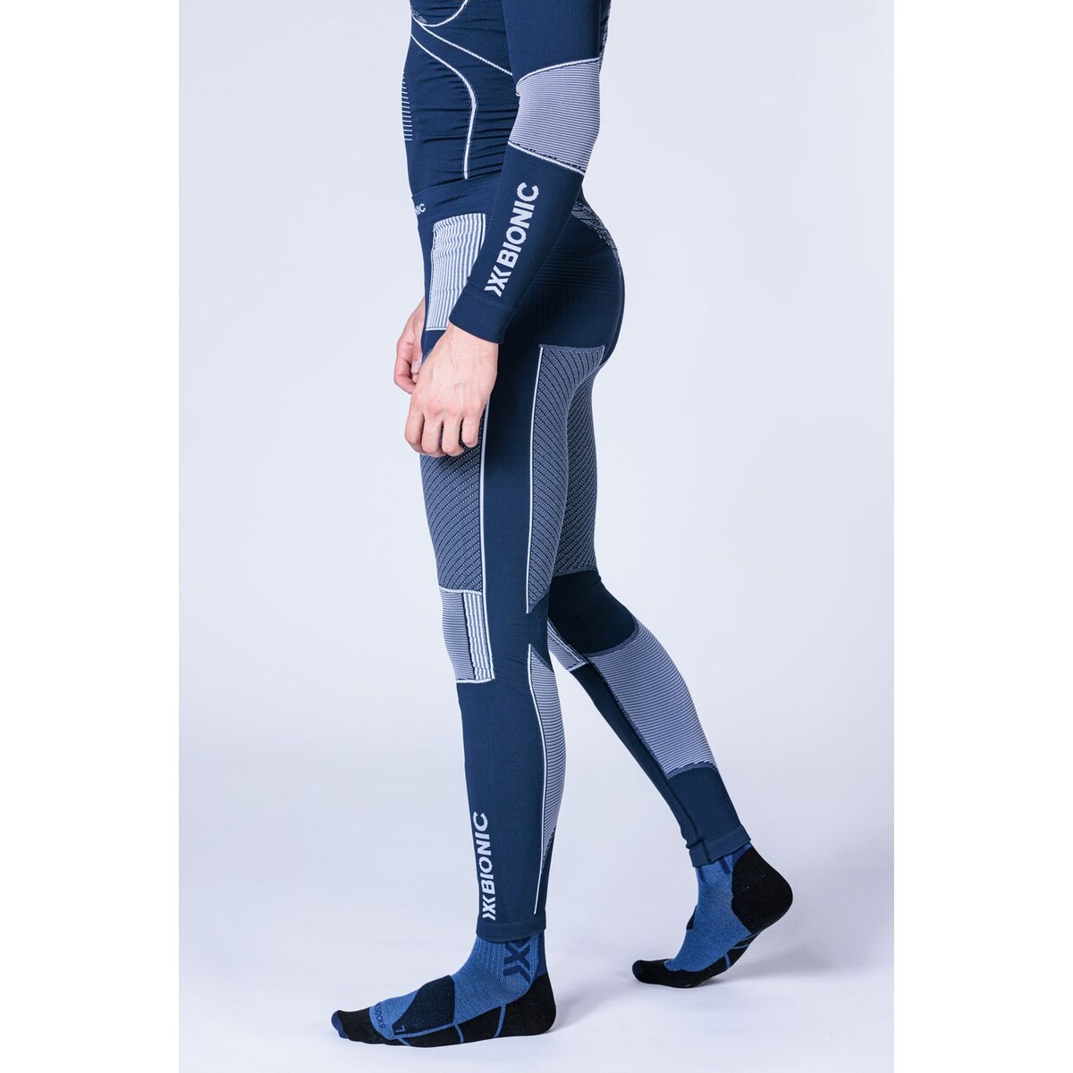 Calças de Ski Energy Accumulator 4.0 X-bionic Azul-3