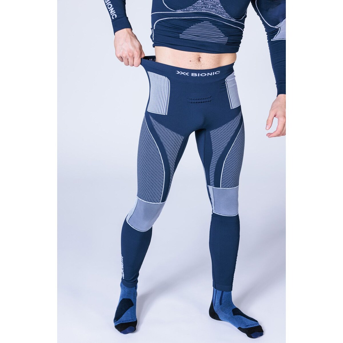 Calças de Ski Energy Accumulator 4.0 X-bionic Azul-4