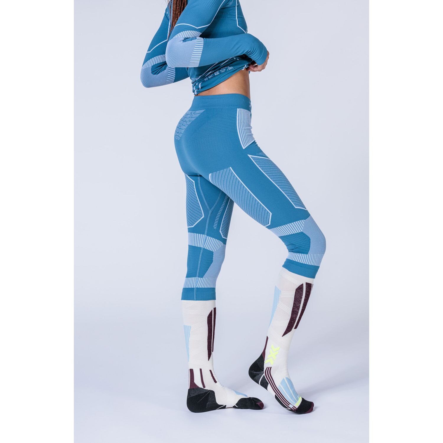 Malla de Ski Energy Accumulator Light X-bionic Azul-7
