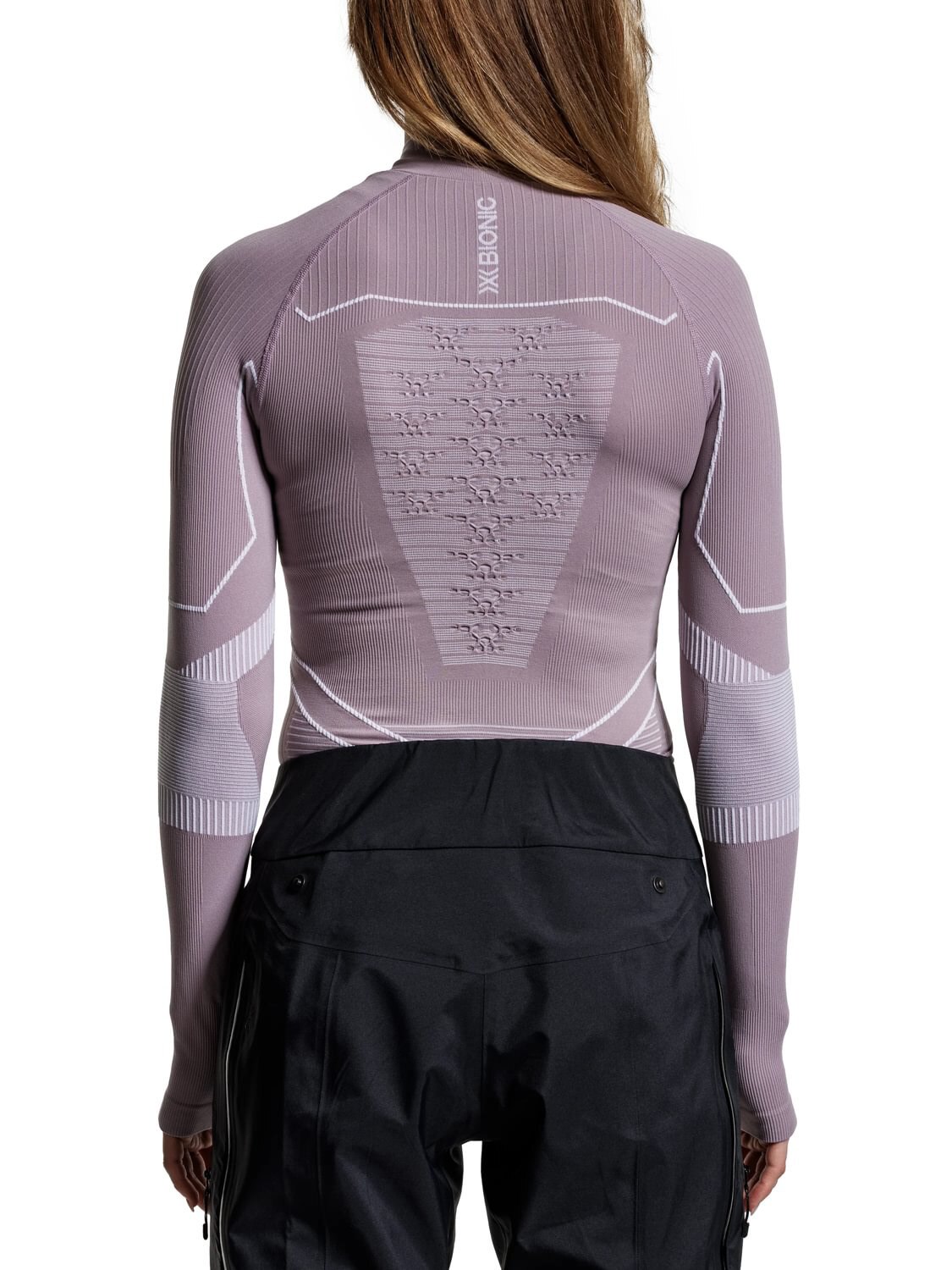 T-shirt de Ski Energy Accumulator Light Zip X-bionic Rosa-5