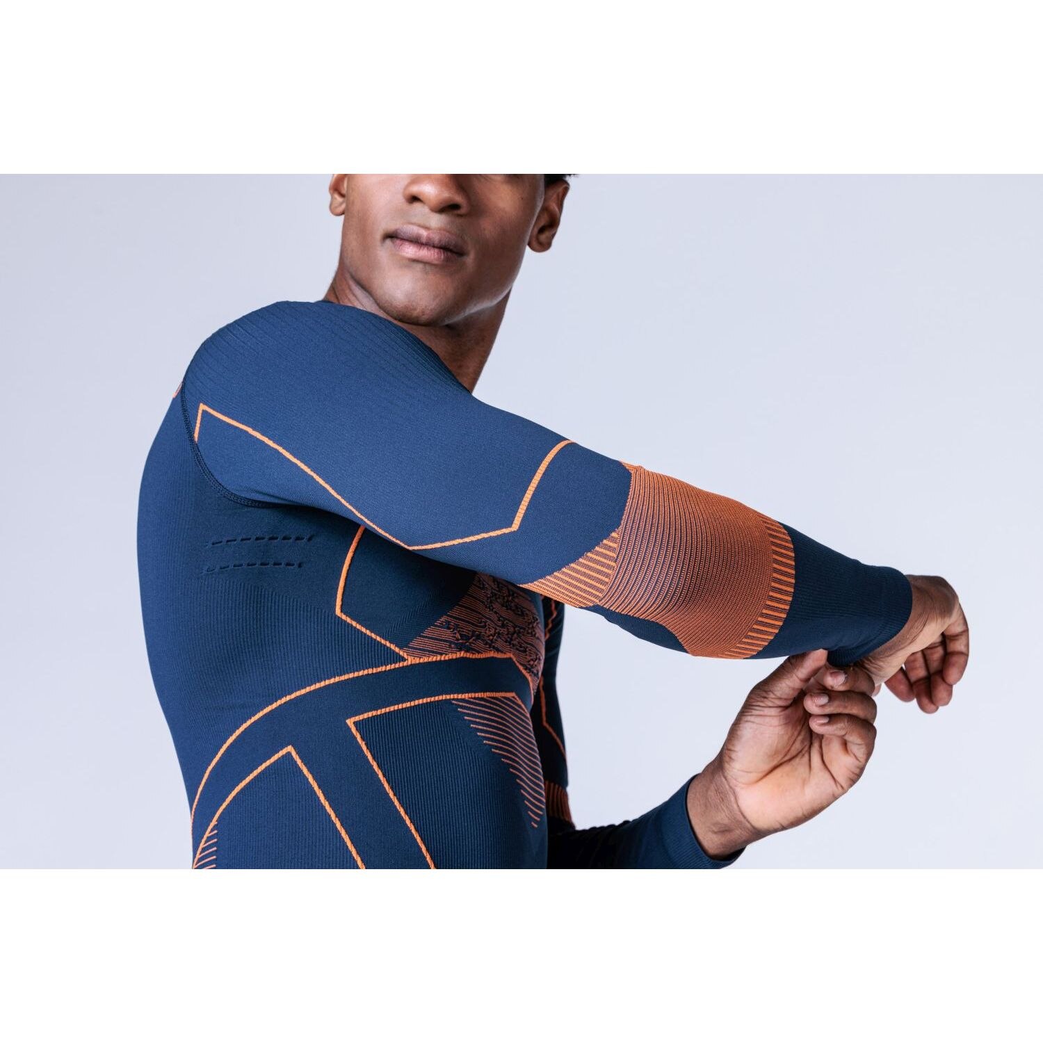 T-shirt de Ski Energy Accumulator Light X-bionic Azul-5