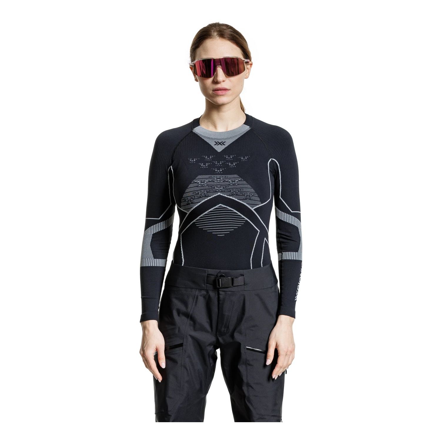 T-shirt de Ski Energy Accumulator Light X-bionic Preto-3