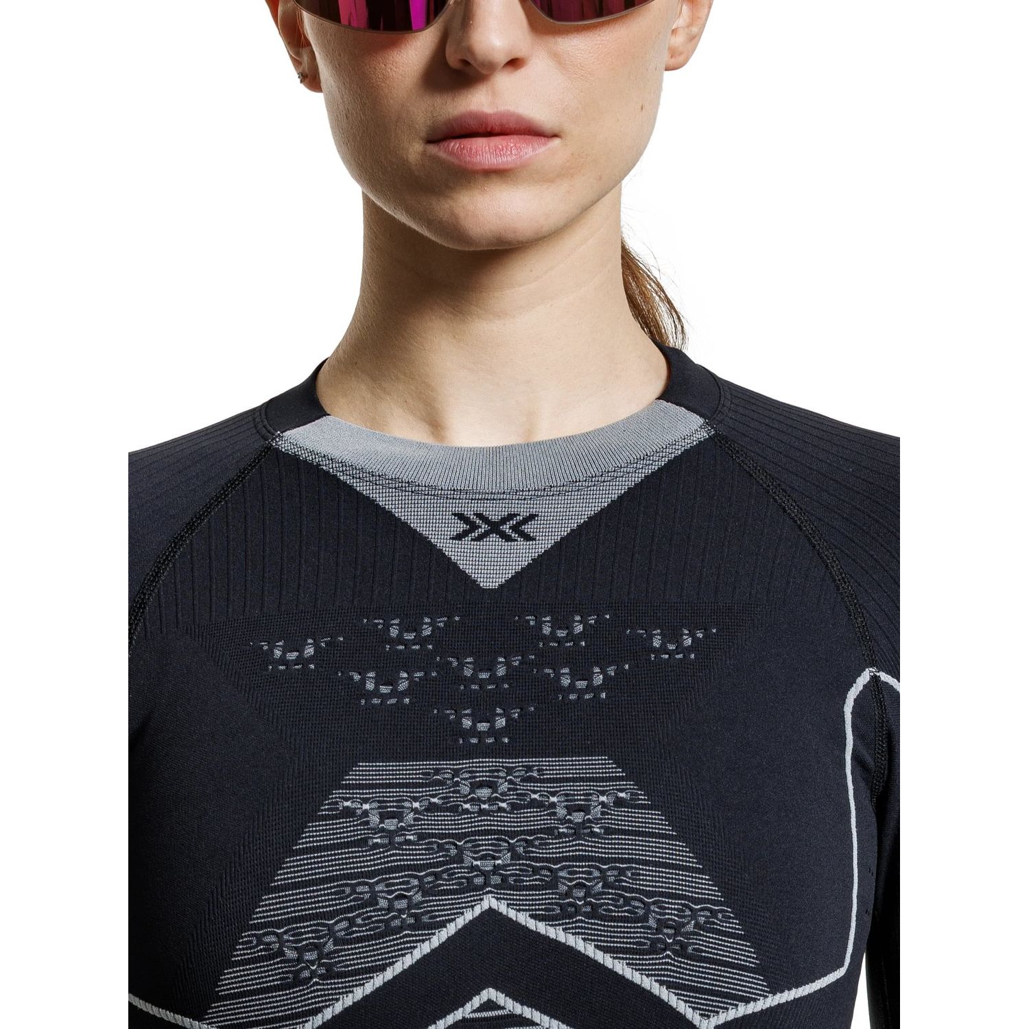 T-shirt de Ski Energy Accumulator Light X-bionic Preto-6