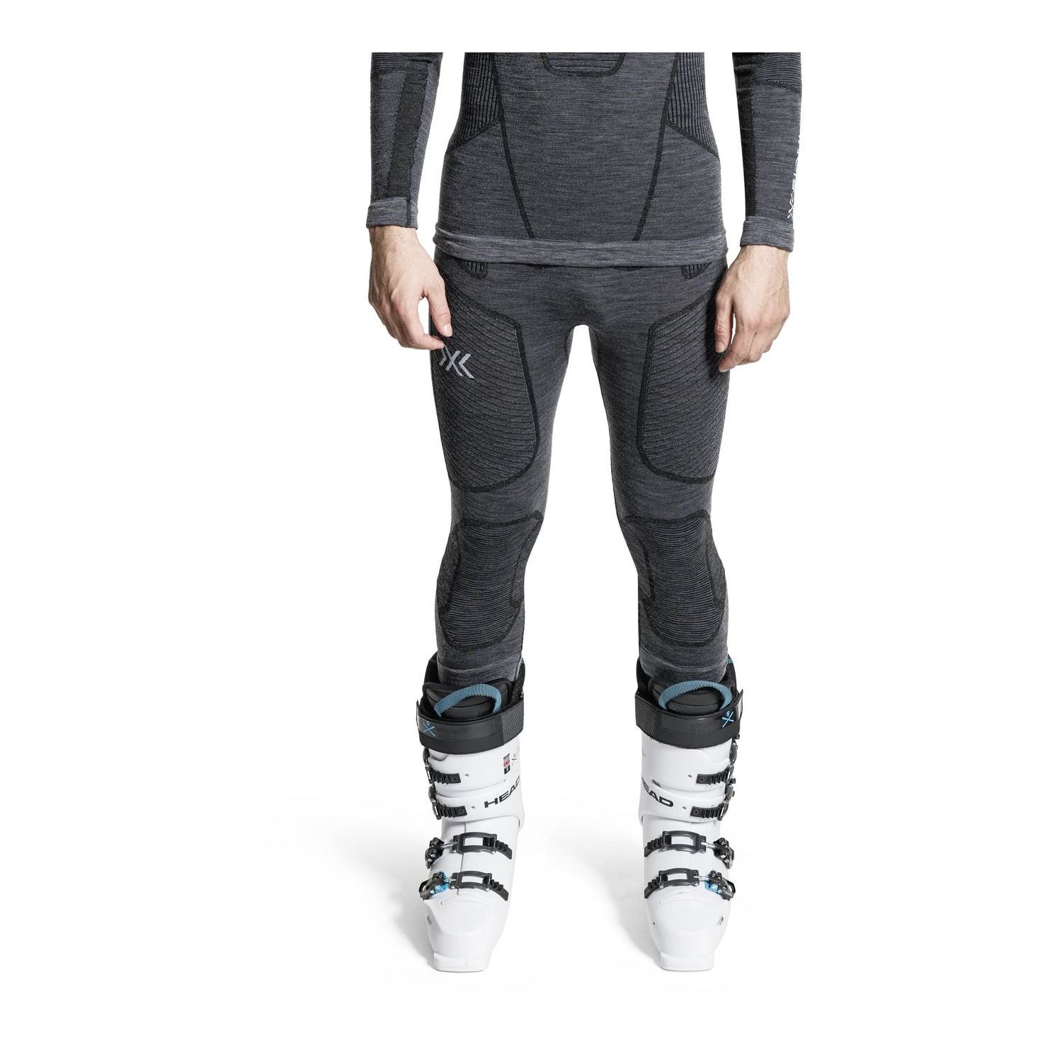 Leggings de Ski Symbio Merino X-bionic Cinzento-5
