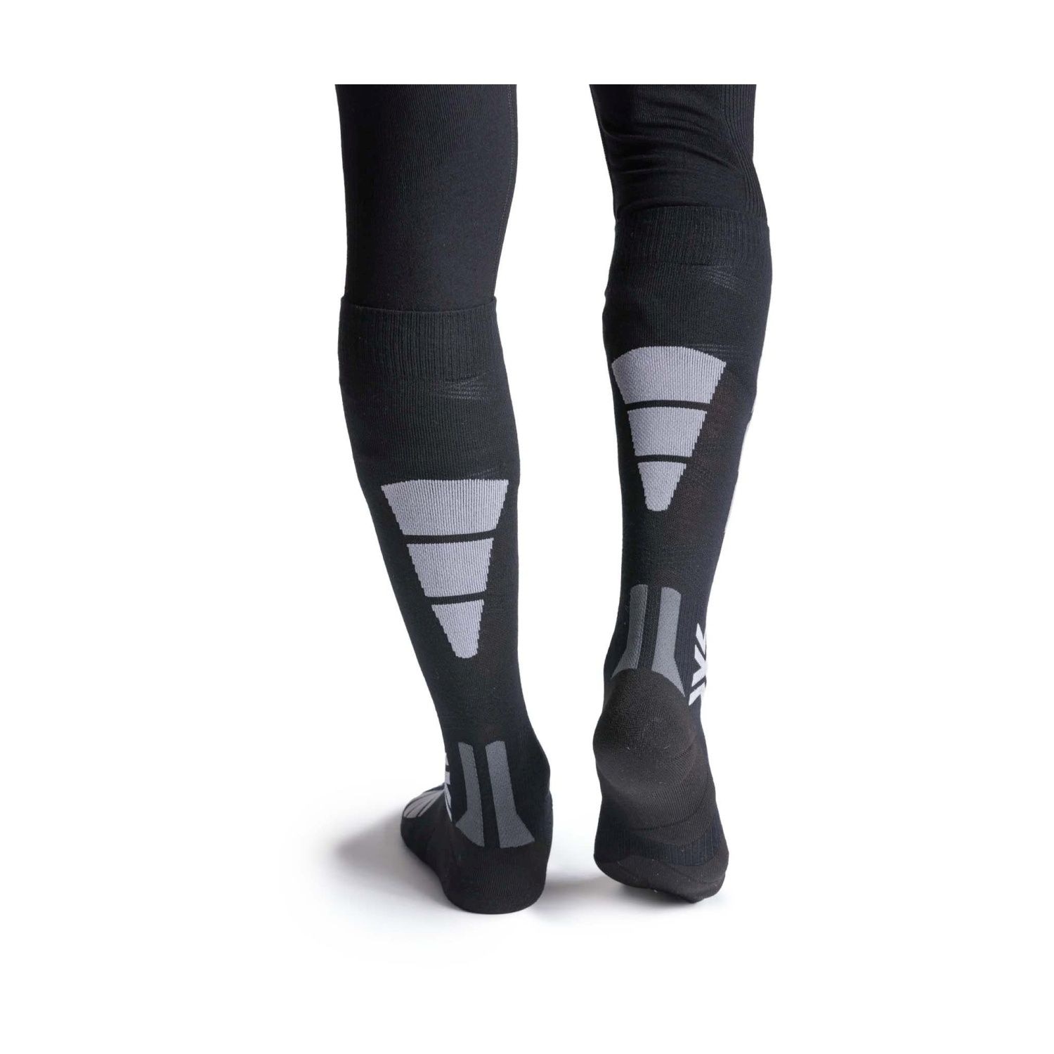 Meias de Ski Expert Silk Merino Otc X-socks Preto-2