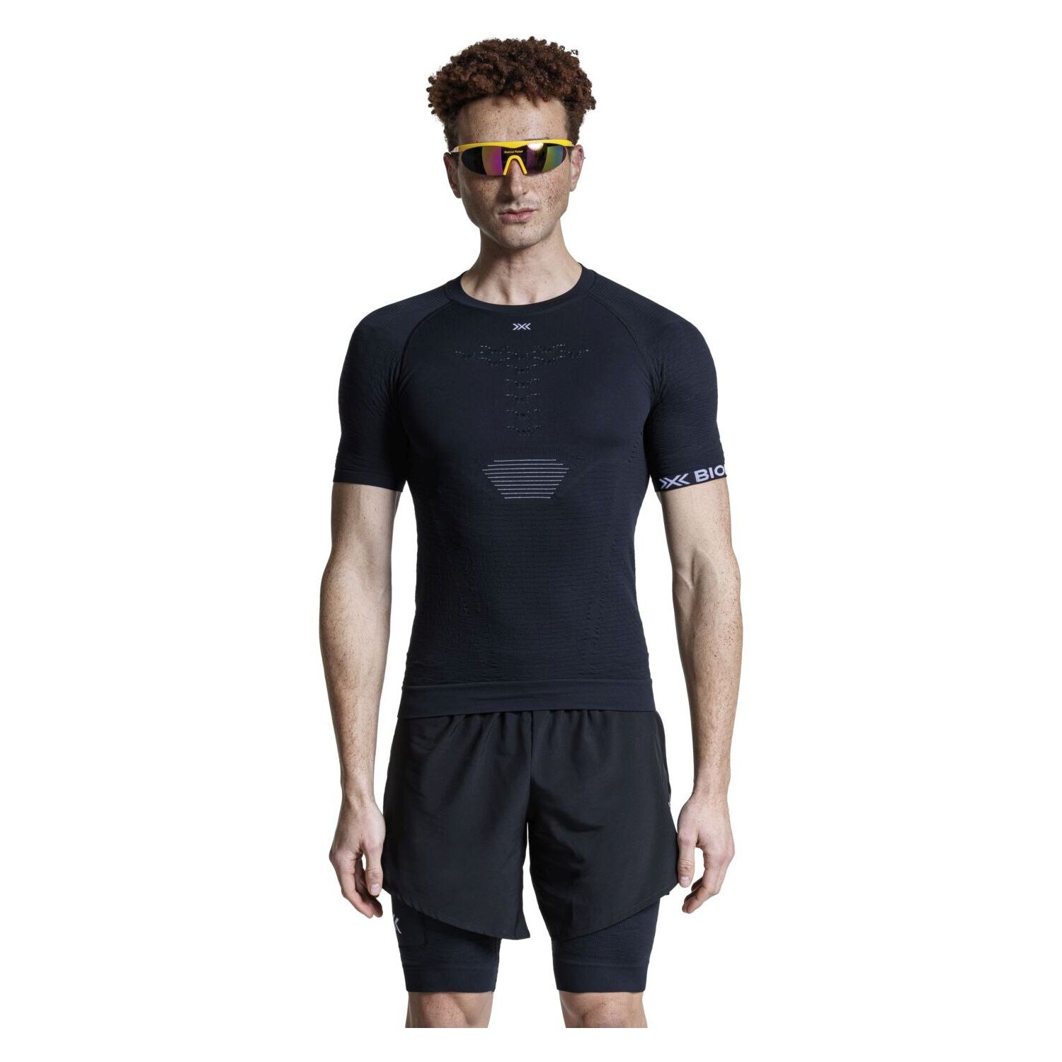 T-shirt de Running Effektor X-bionic Preto-3