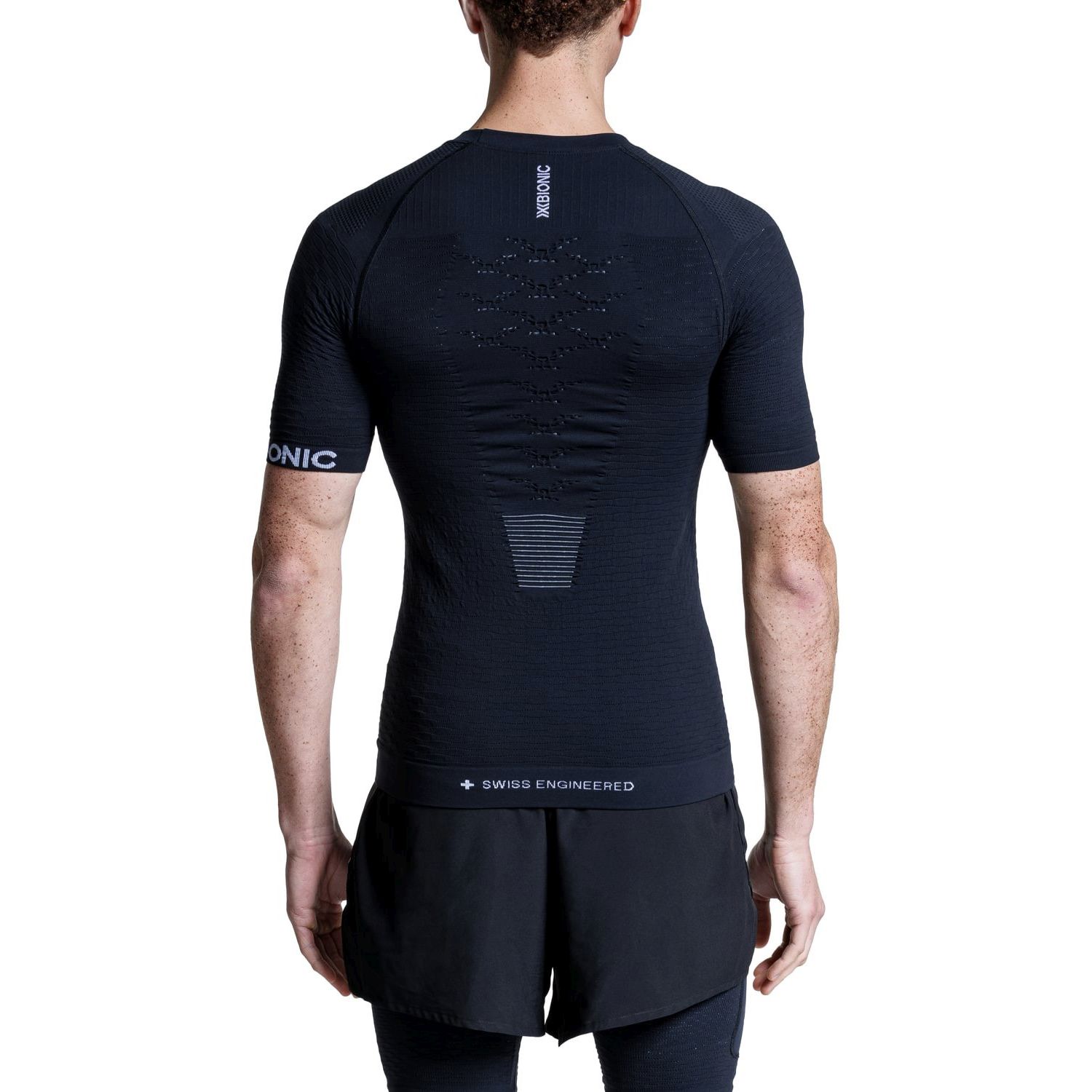 T-shirt de Running Effektor X-bionic Preto-4