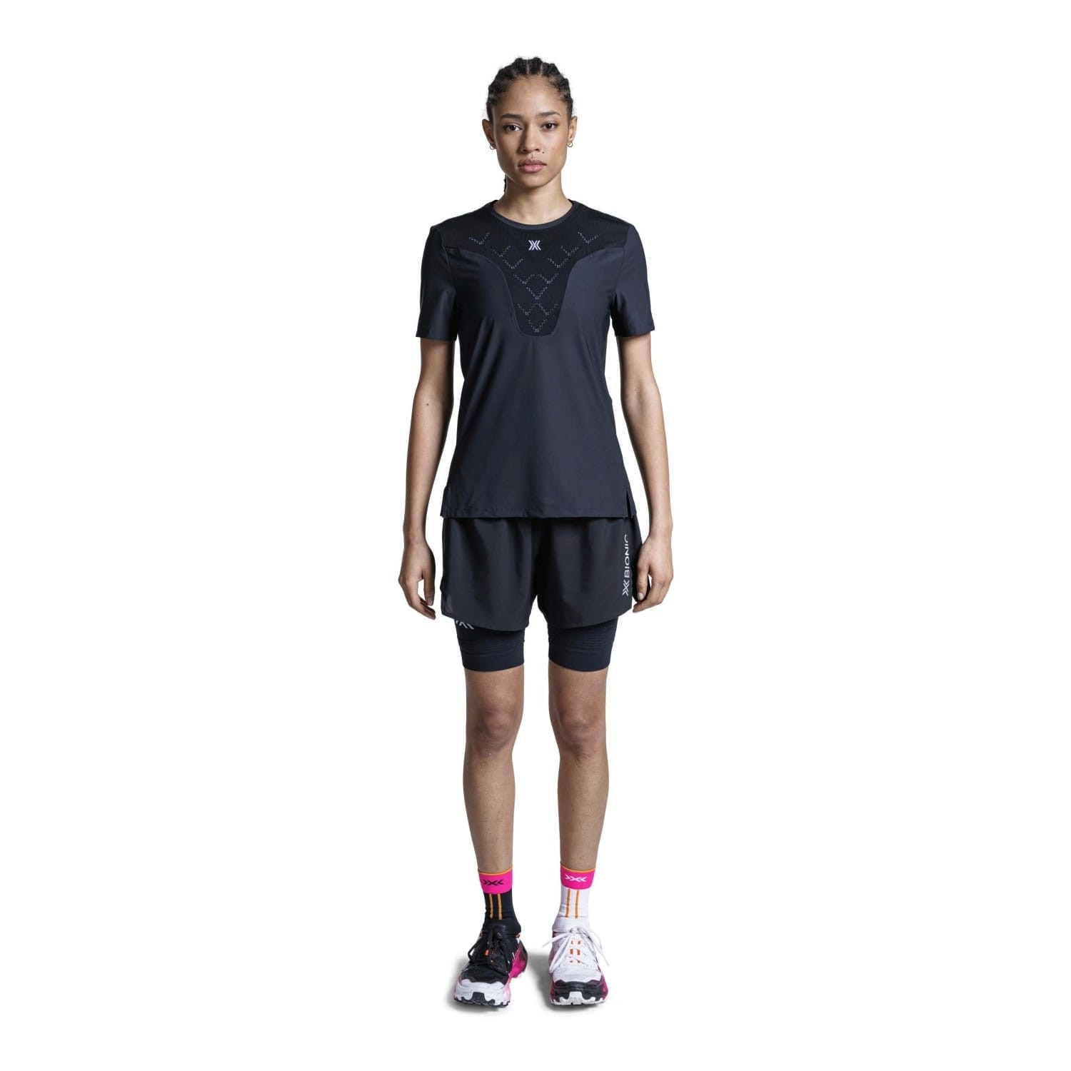 T-shirt de Running Corefusion Run X-bionic Preto-3