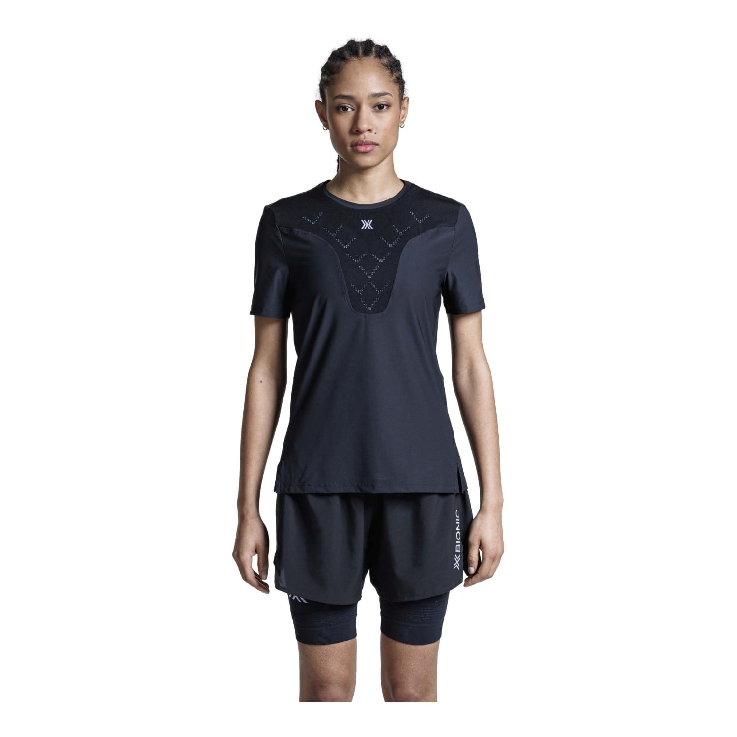 T-shirt de Running Corefusion Run X-bionic Preto-4