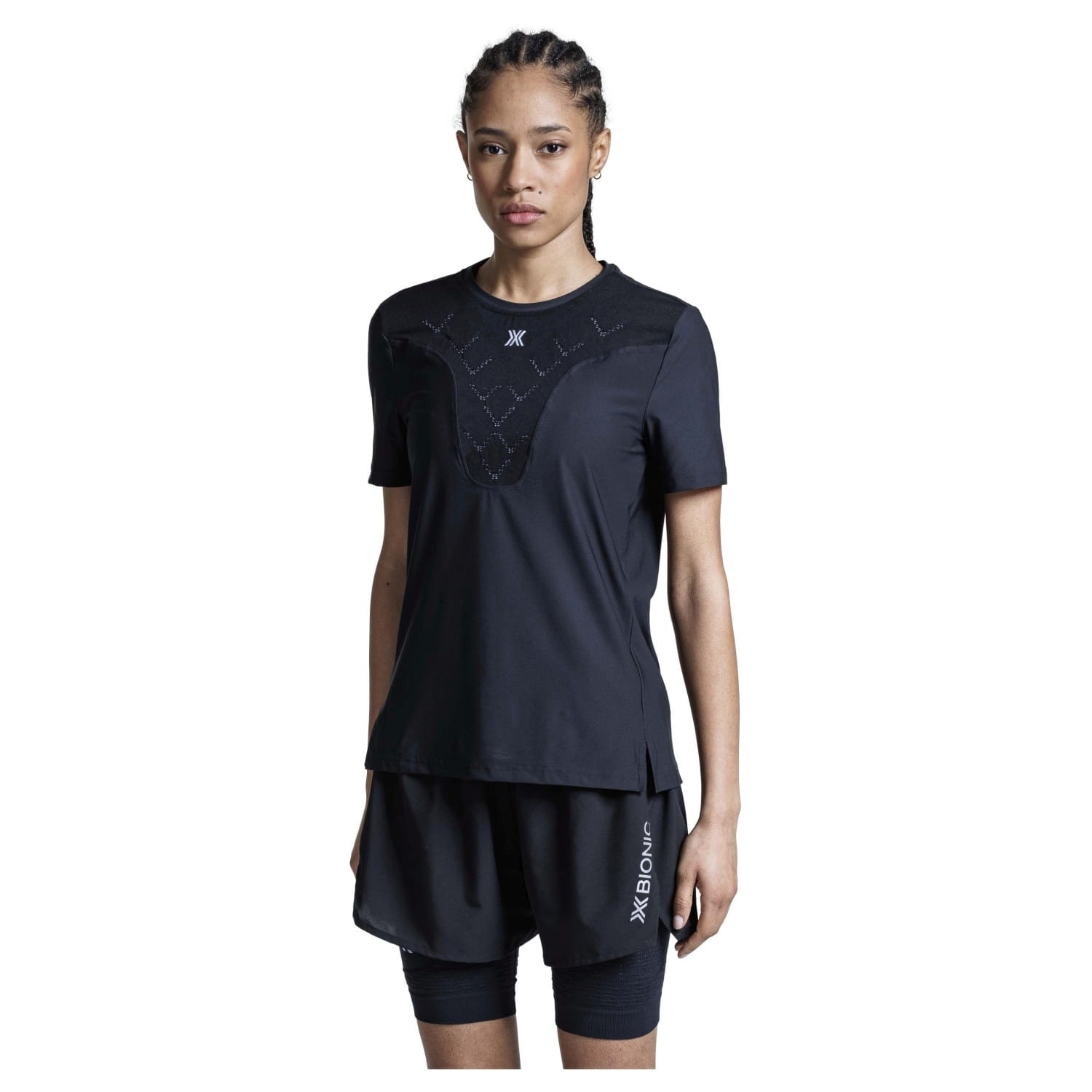 T-shirt de Running Corefusion Run X-bionic Preto-5