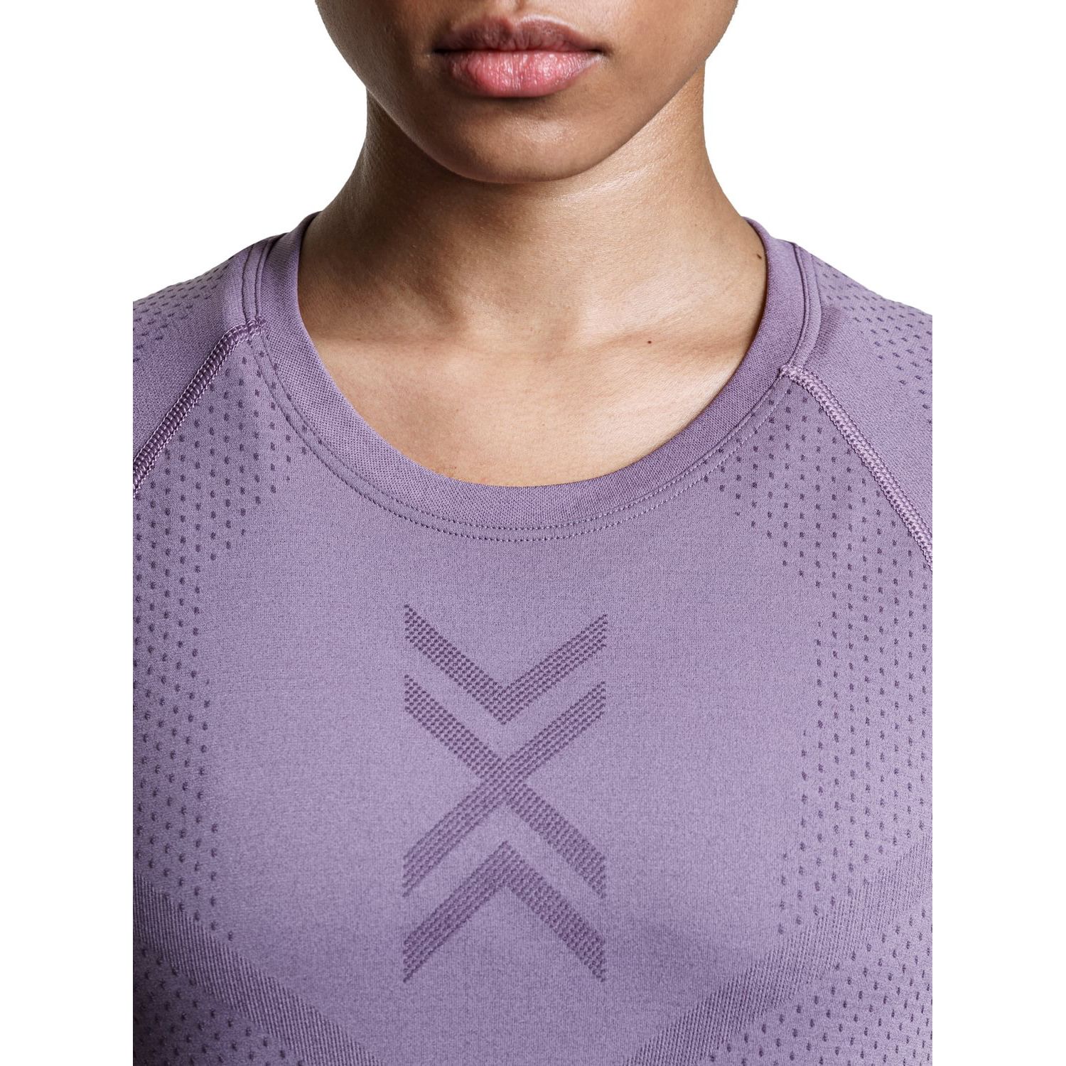 T-shirt de Running Xceed Run X-bionic Roxo-7