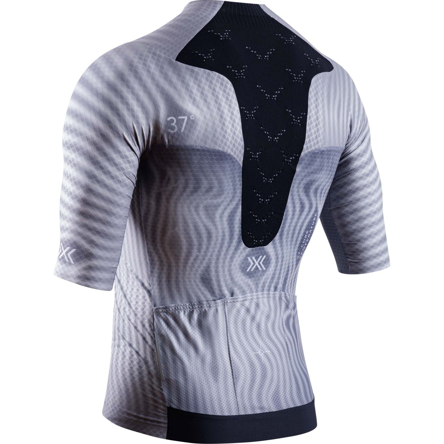 Maillot de Ciclismo Corefusion Ultimate Aero Ss X-bionic Cinzento-2