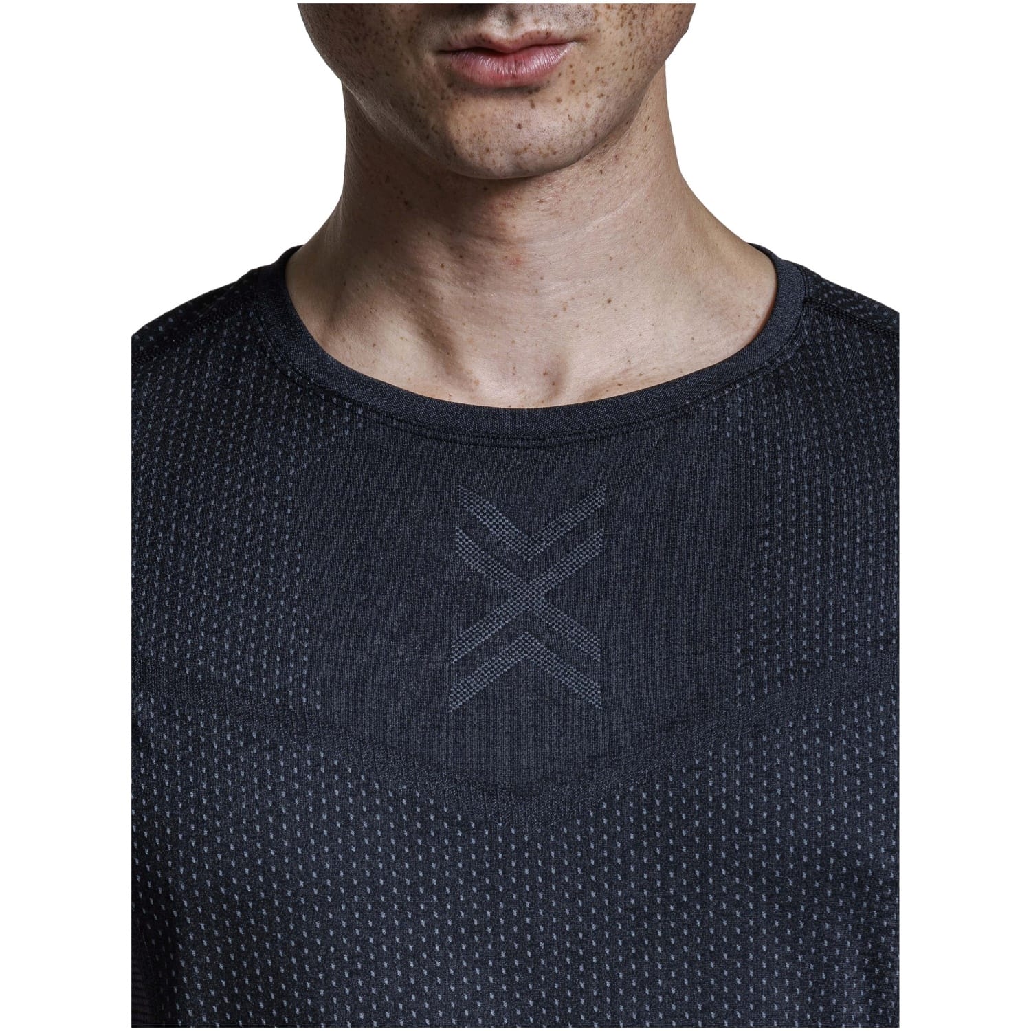 T-shirt de Running Xceed Run X-bionic Preto-8