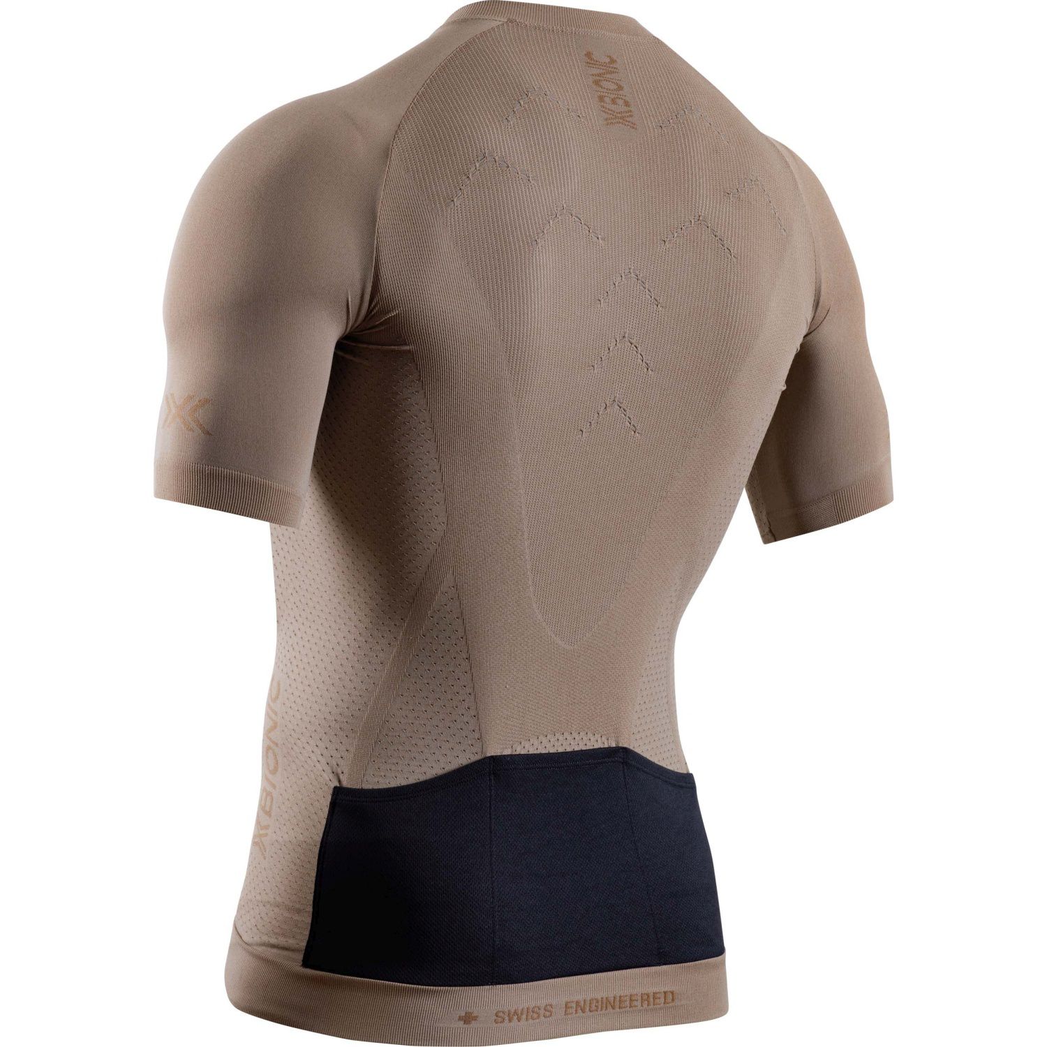 Maillot de Ciclismo Xceed Ride Ss X-bionic Castanho-2