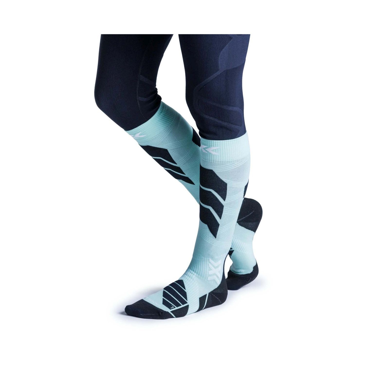 Meias de Ski Unissexo Expert Otc X-socks Azul-claro-2
