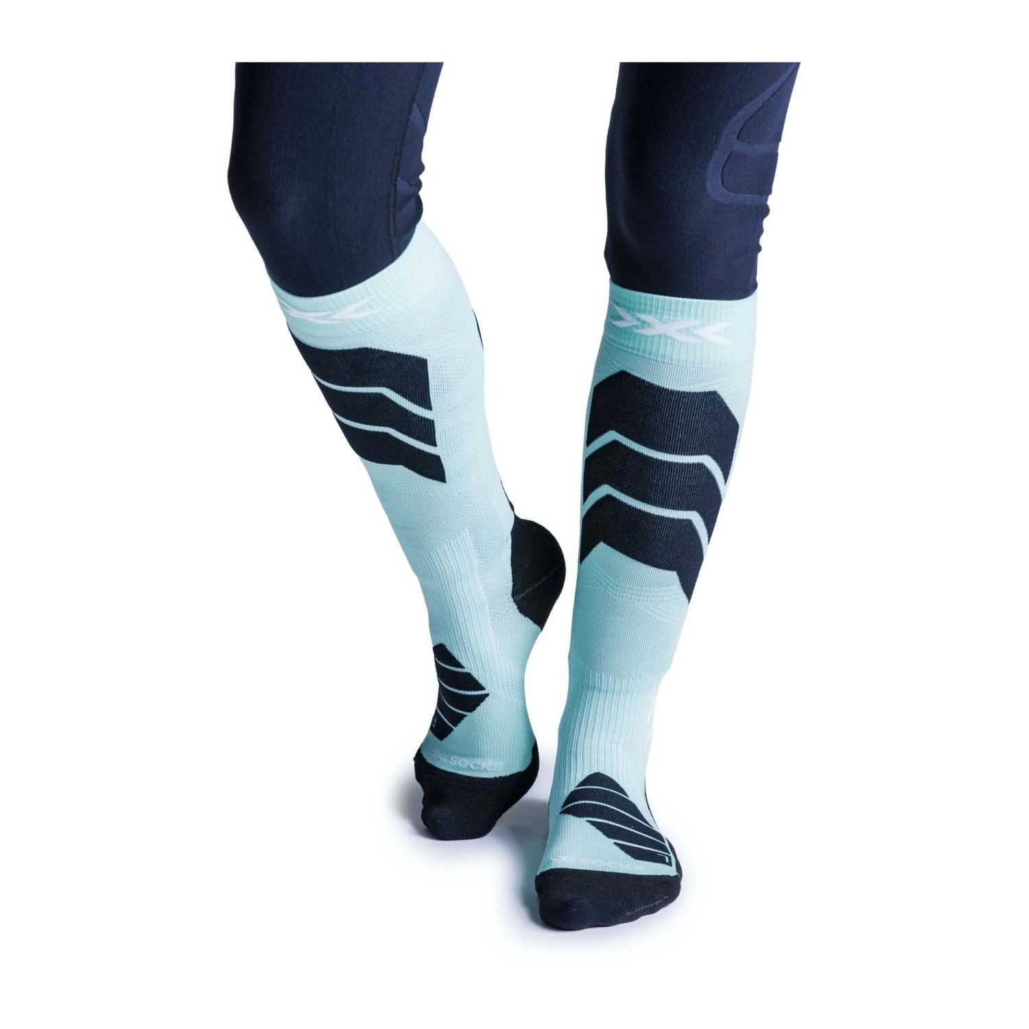 Meias de Ski Unissexo Expert Otc X-socks Azul-claro-4