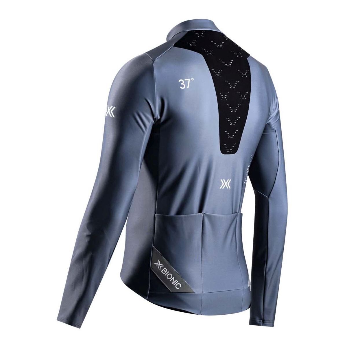 Maillot de Ciclismo Corefusion Ride Ls X-bionic Azul-2