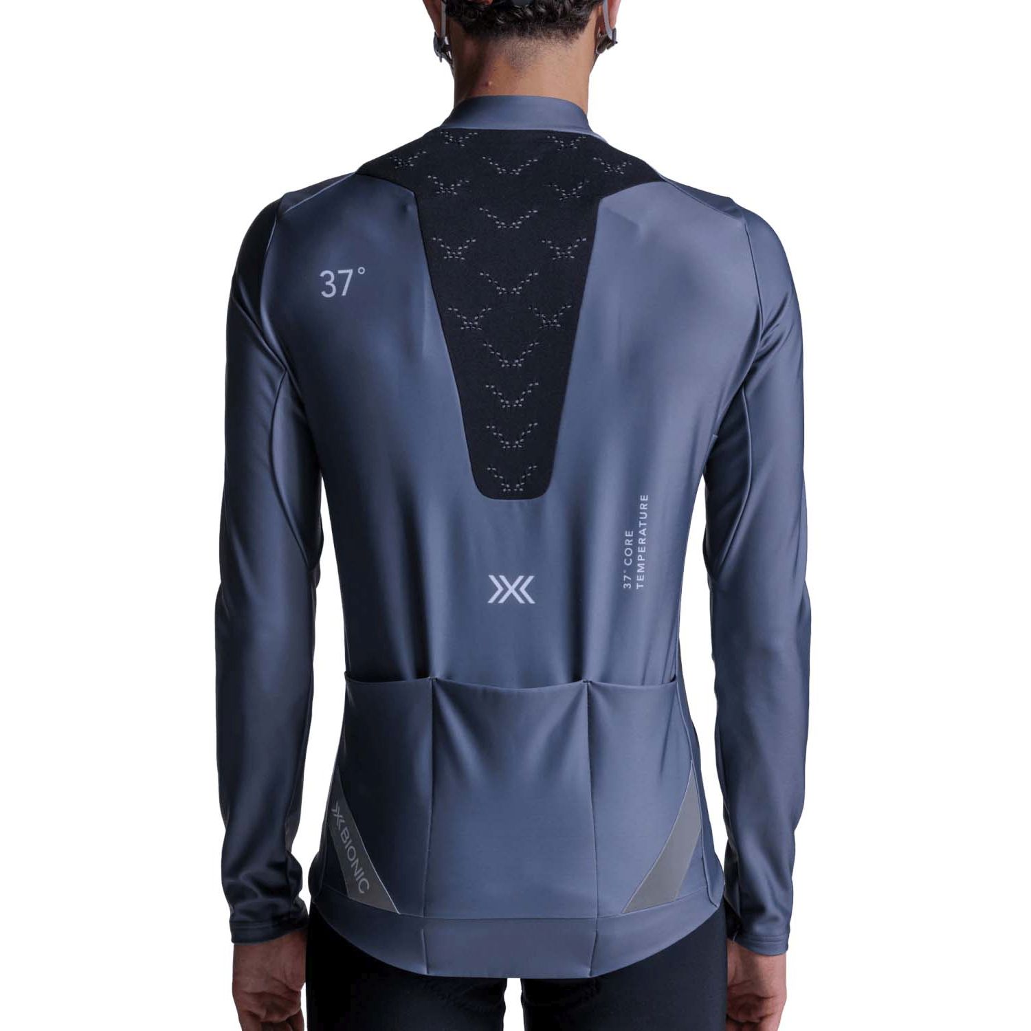 Maillot de Ciclismo Corefusion Ride Ls X-bionic Azul-5