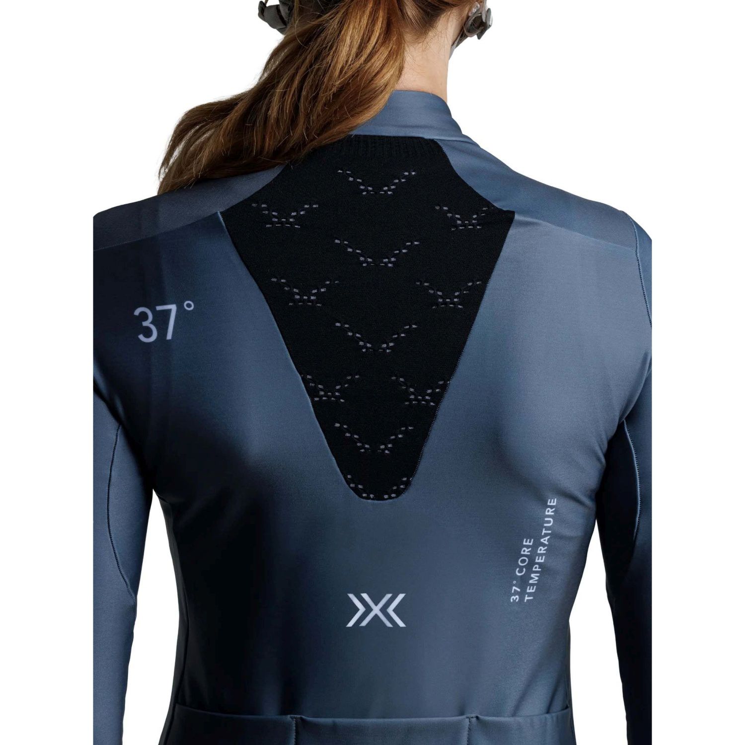 Maillot de Ciclismo Corefusion Ride X-bionic Azul-6