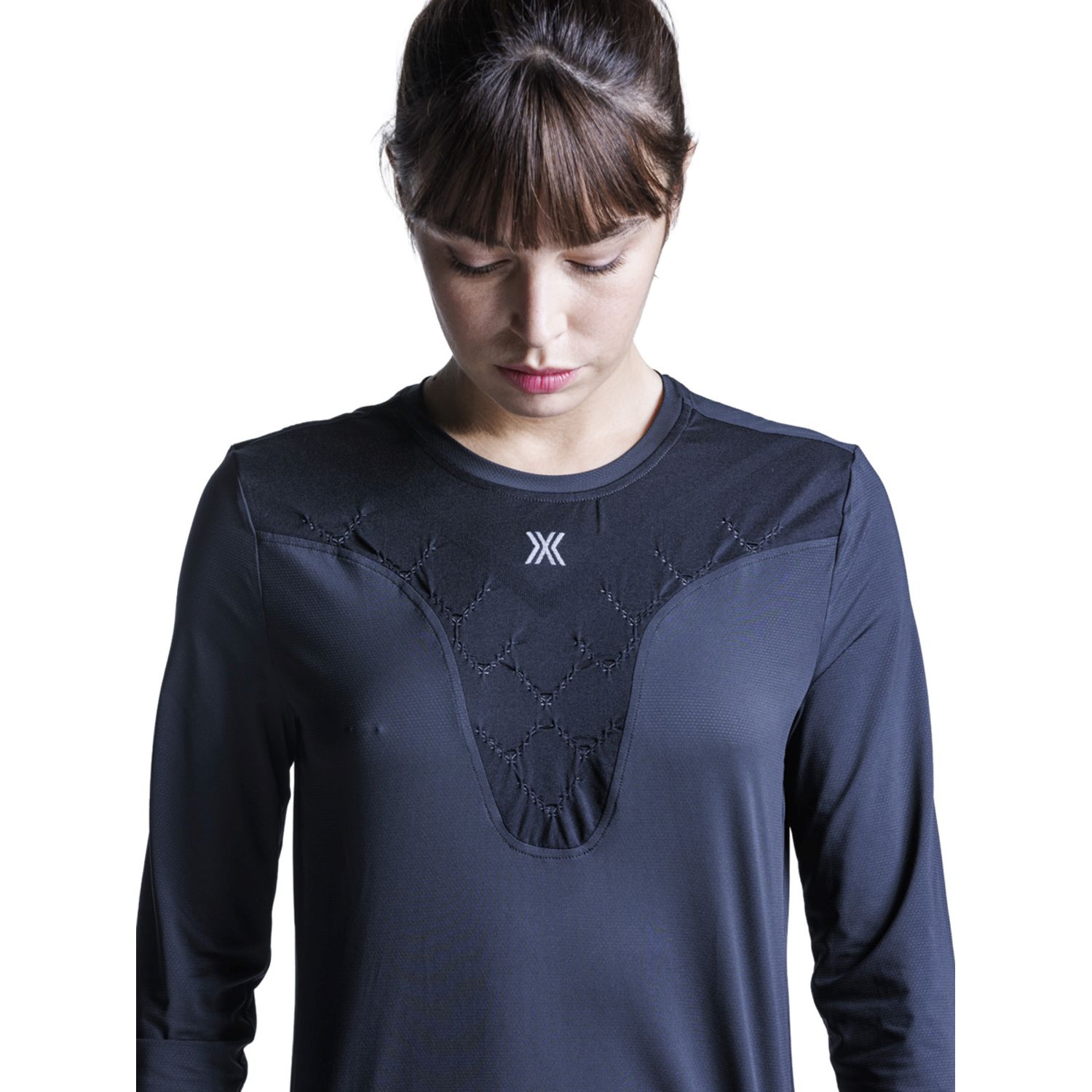 T-shirt de Running Corefusion Run X-bionic Preto-5
