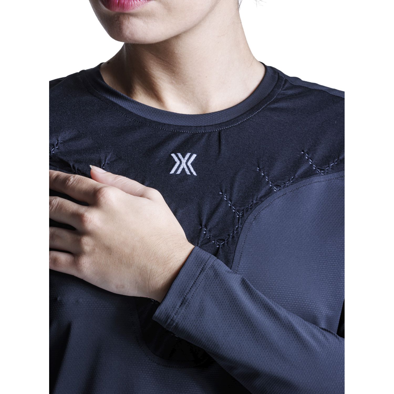 T-shirt de Running Corefusion Run X-bionic Preto-6