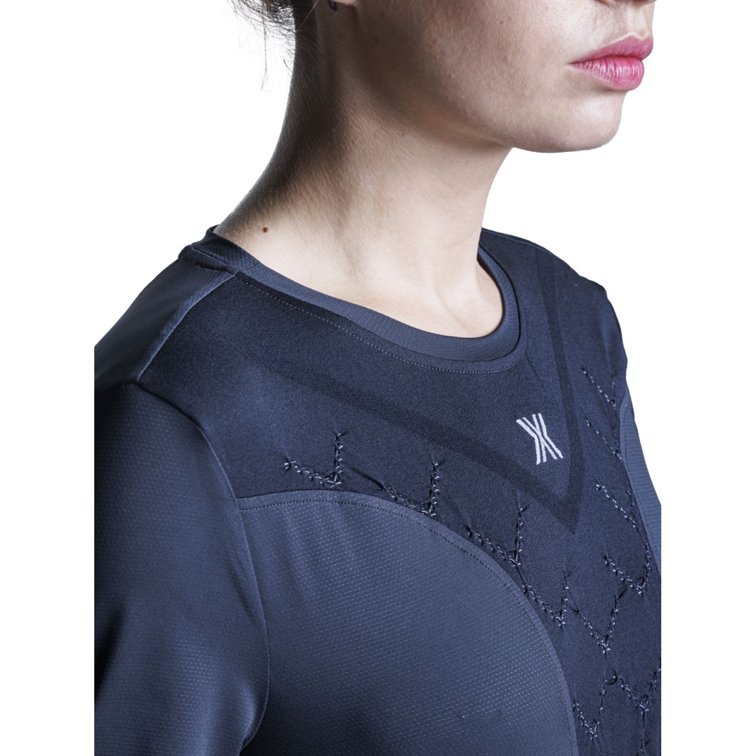 T-shirt de Running Corefusion Run X-bionic Preto-7