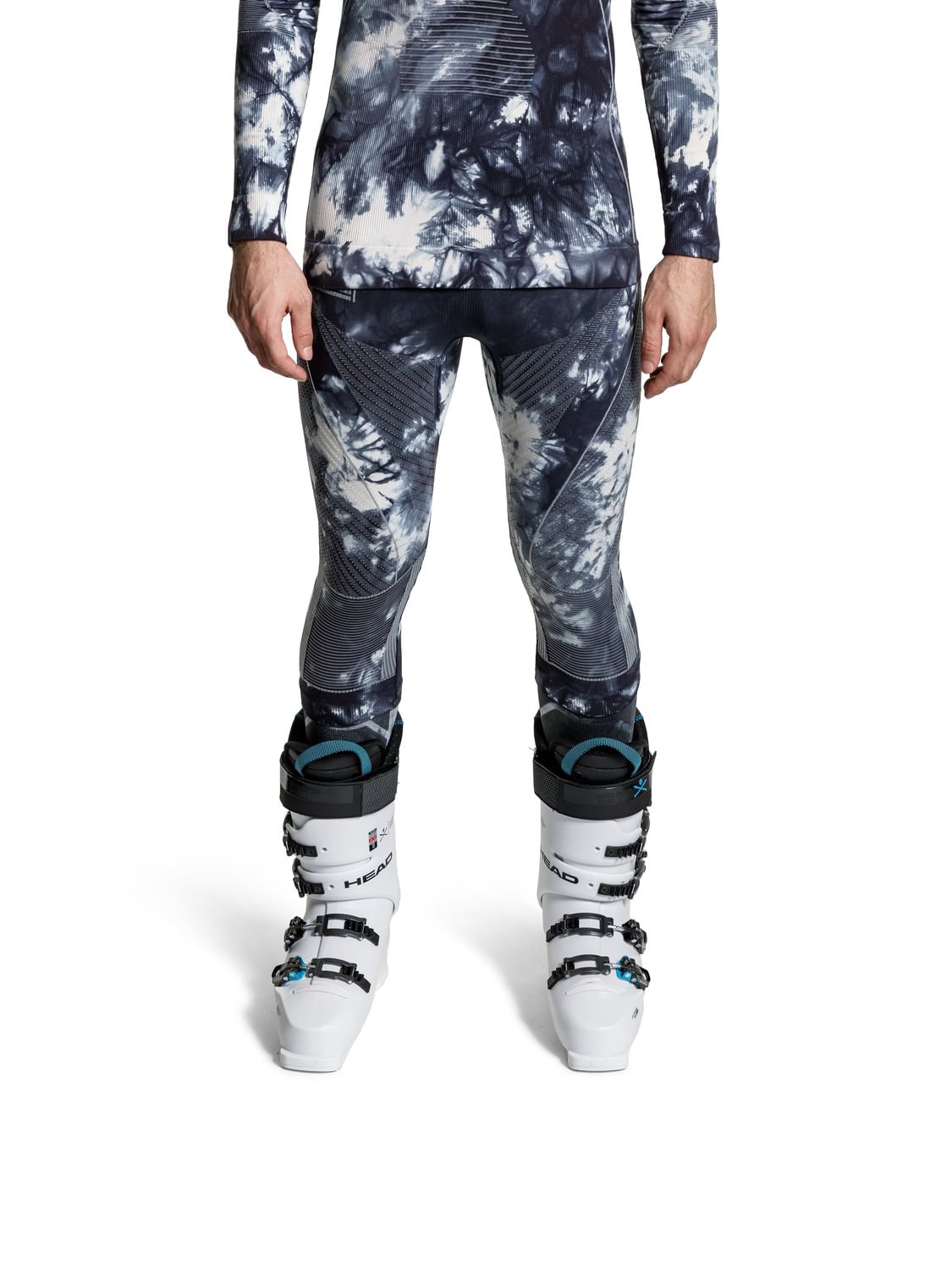 Leggings de Ski Energy Accumulator Wild 3/4 X-bionic Preto-4