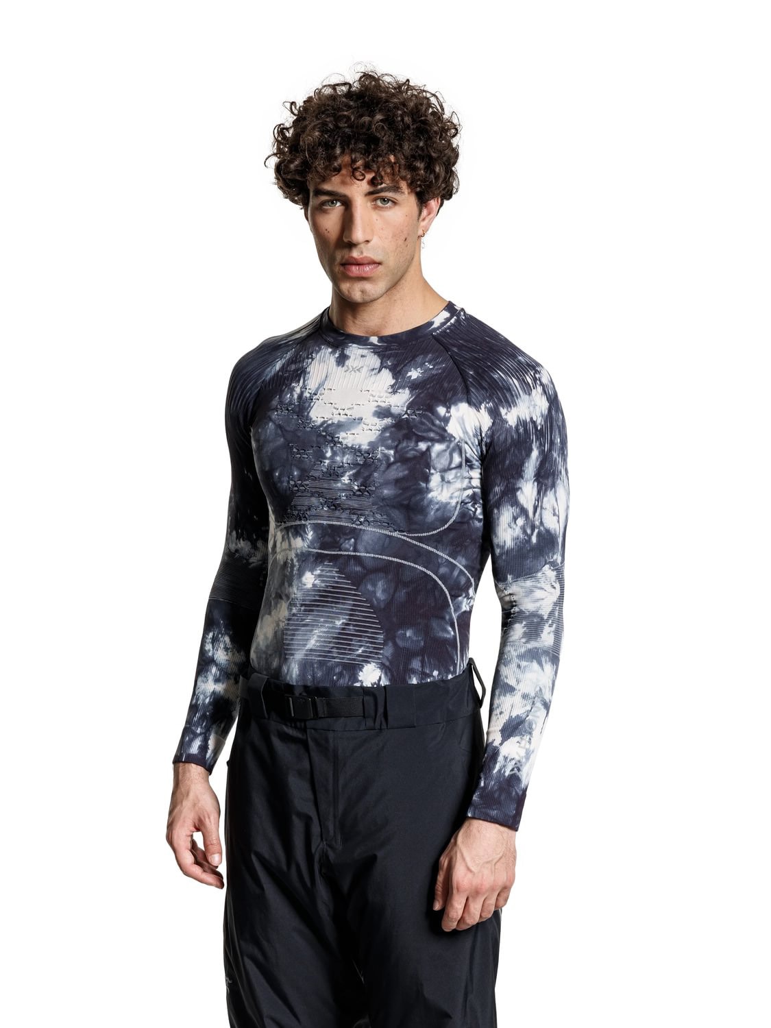 T-shirt de Ski Energy Accumulator Wild Ls X-bionic Preto-4