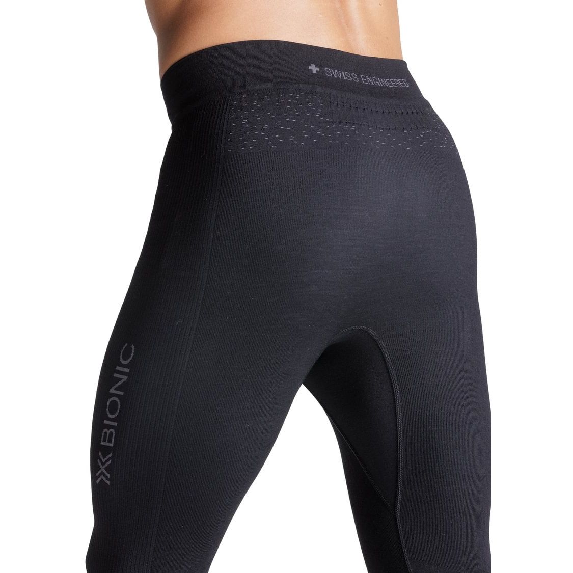 Leggings Térmicas Mightywool 3/4 Merino X-bionic Preto-6