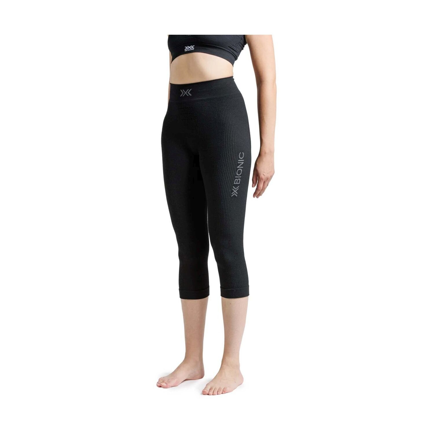 Leggings Térmicas Mightywool 3/4 Merino X-bionic Preto-4