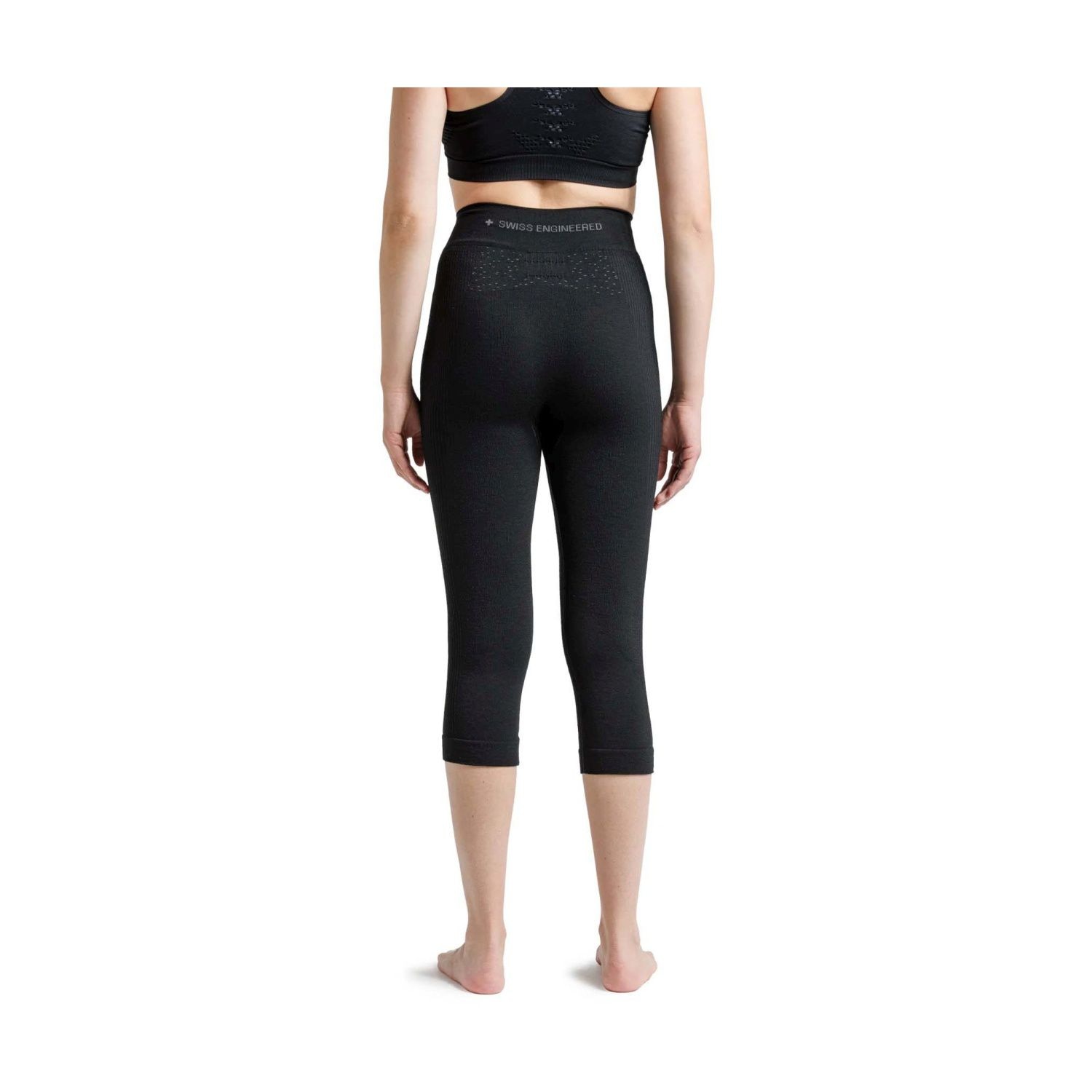 Leggings Térmicas Mightywool 3/4 Merino X-bionic Preto-5