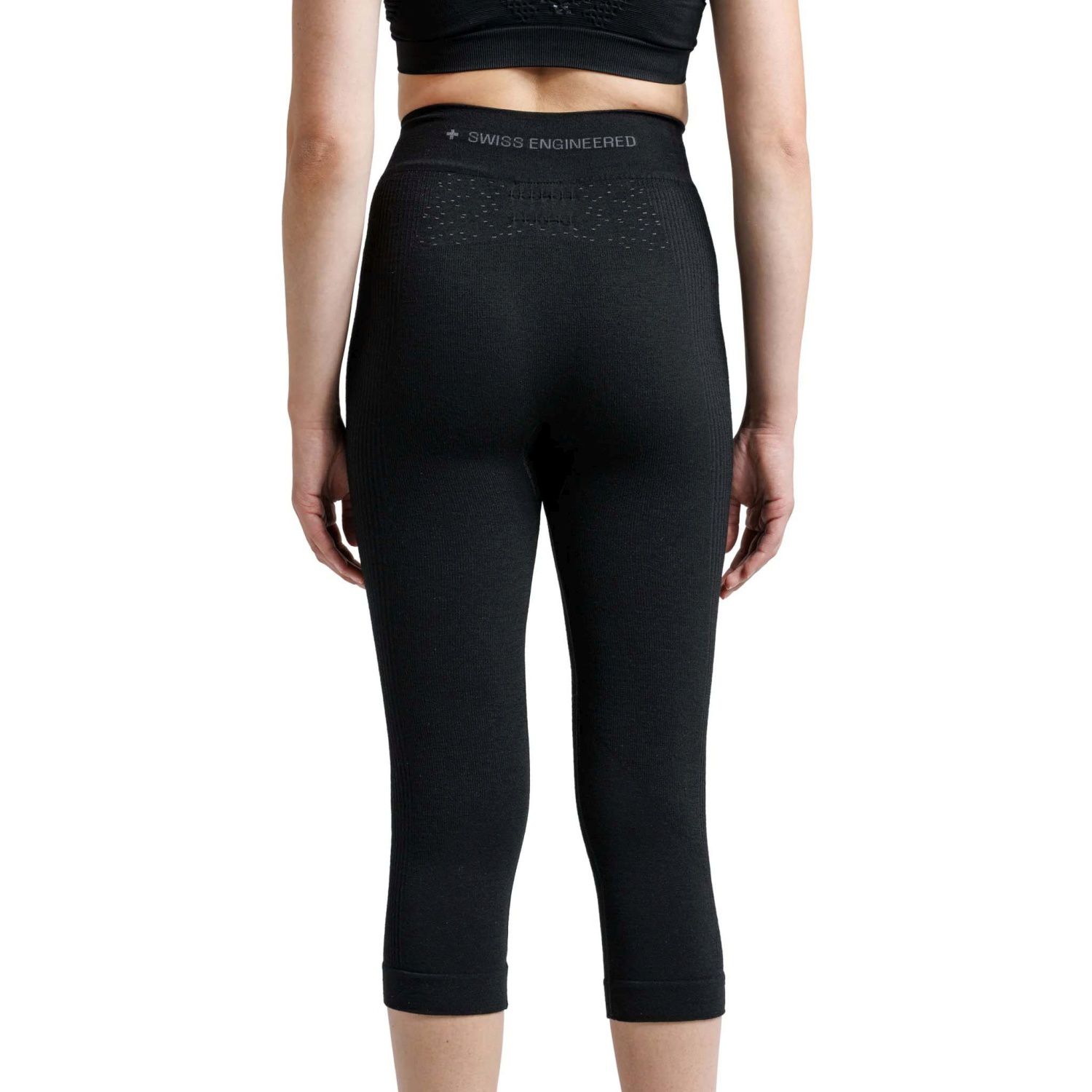 Leggings Térmicas Mightywool 3/4 Merino X-bionic Preto-6