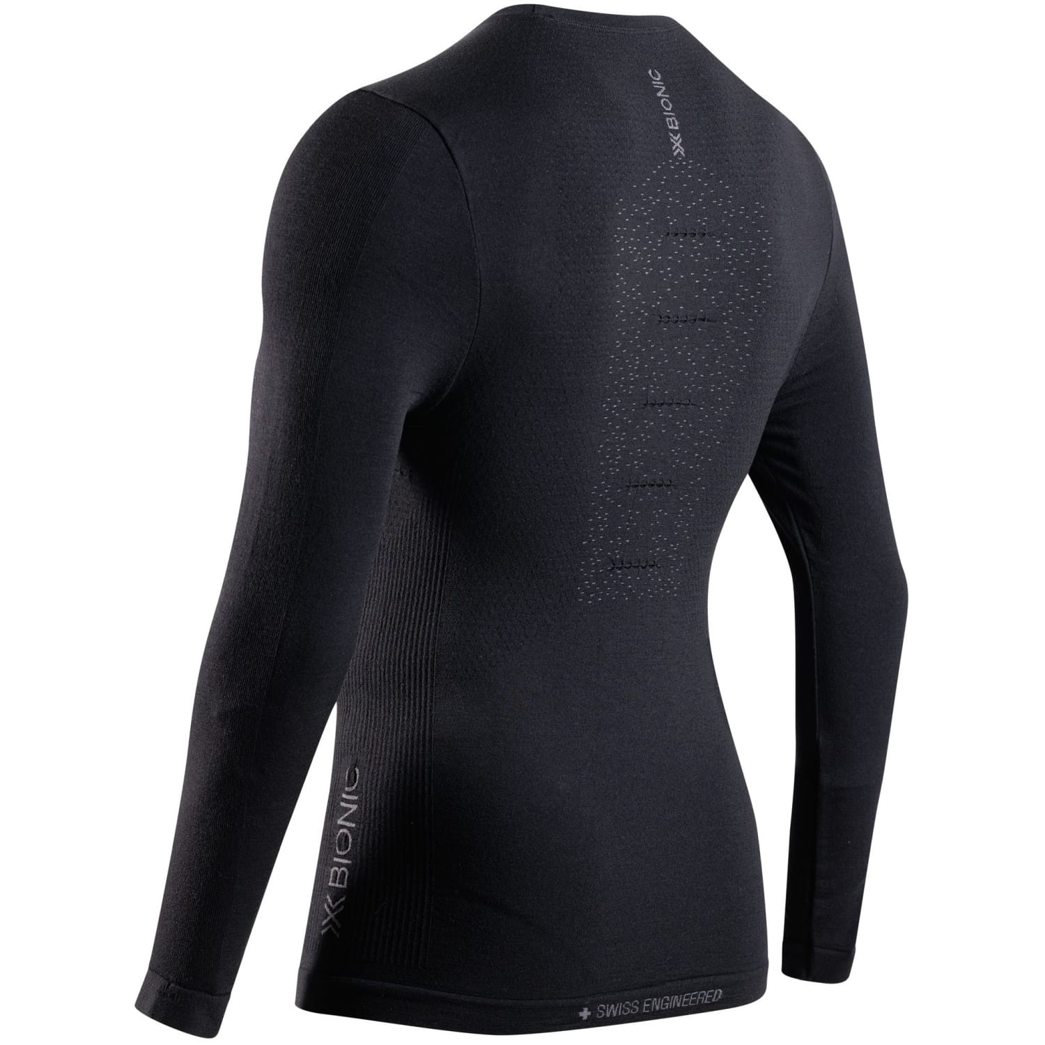 T-shirt Térmica Mightywool Merino X-bionic Preto-2