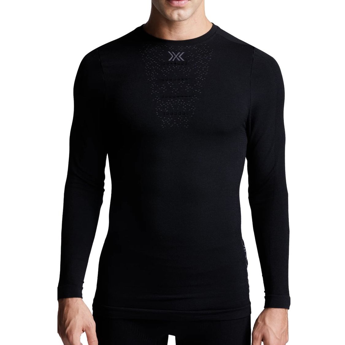 T-shirt Térmica Mightywool Merino X-bionic Preto-3