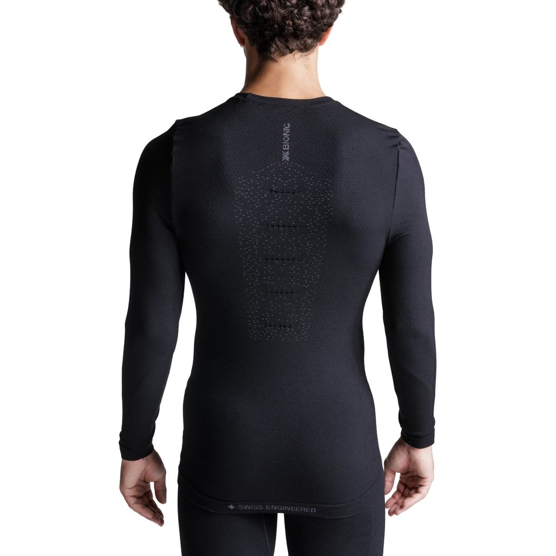 T-shirt Térmica Mightywool Merino X-bionic Preto-4