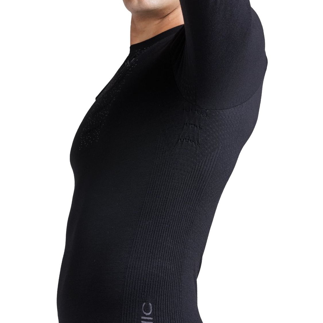 T-shirt Térmica Mightywool Merino X-bionic Preto-8