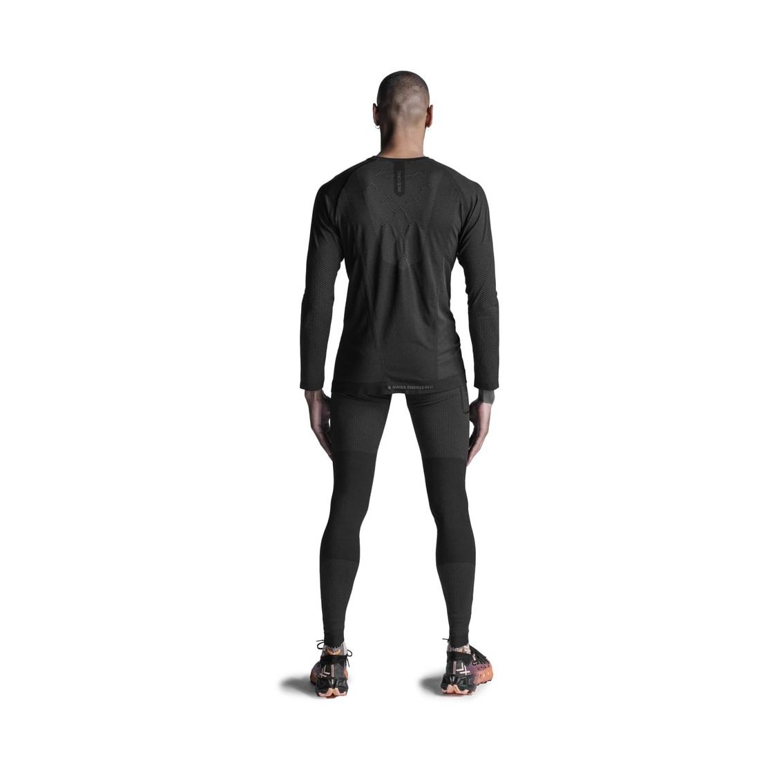 T-shirt de Running Xceed Ls X-bionic Preto-4