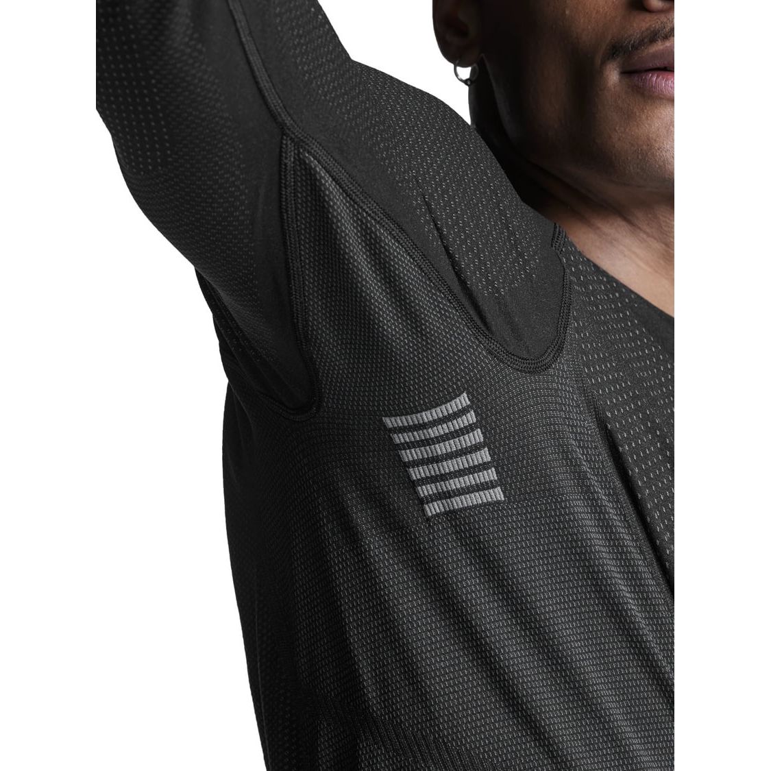 T-shirt de Running Xceed Ls X-bionic Preto-6