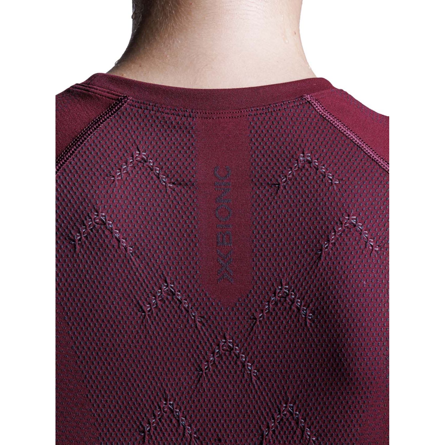 T-shirt de Running Xceed Ls X-bionic Vermelho-8