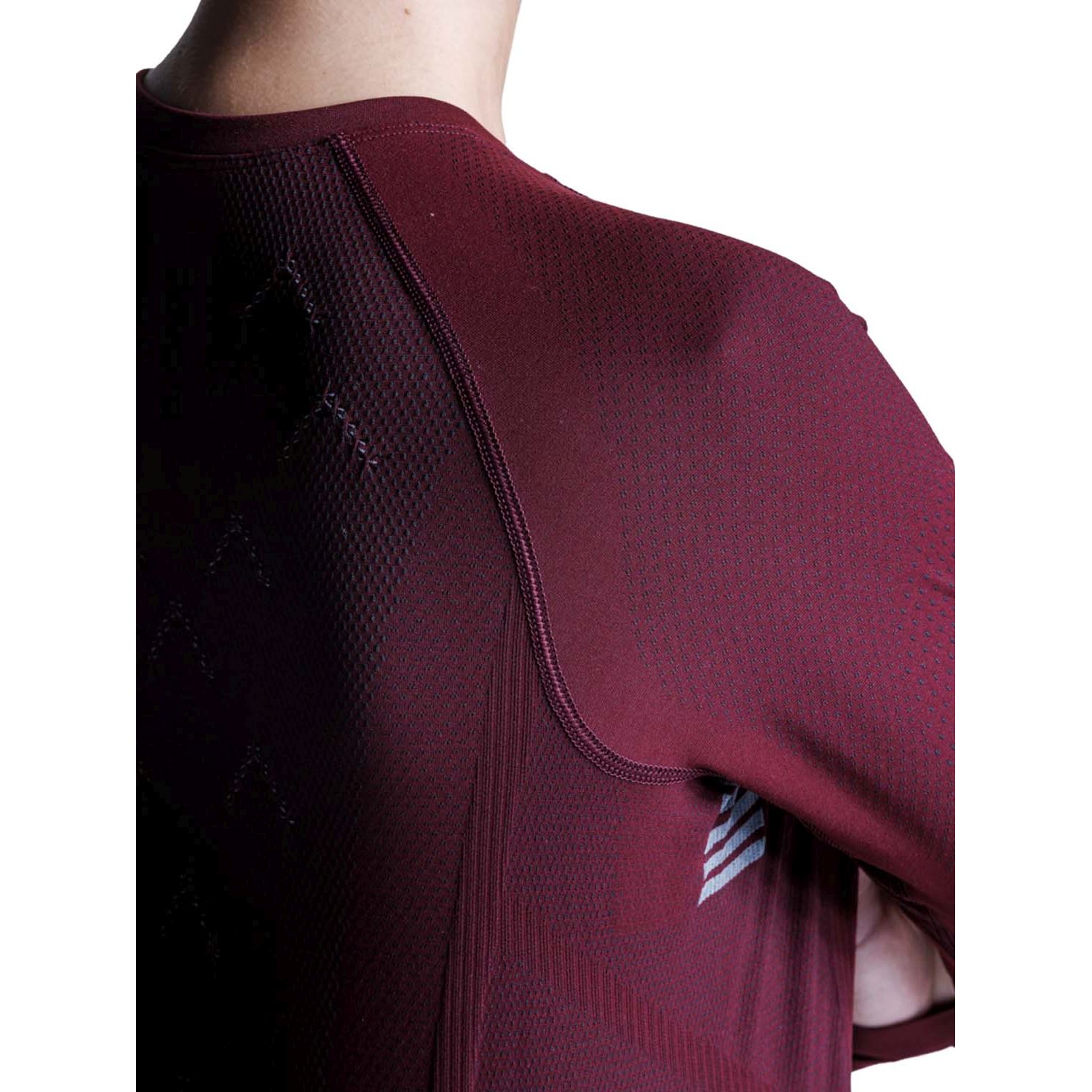 T-shirt de Running Xceed Ls X-bionic Vermelho-9