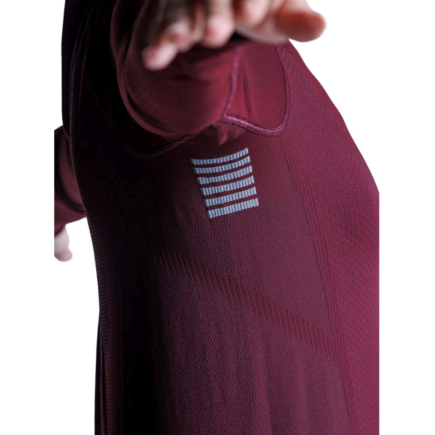 T-shirt de Running Xceed Ls X-bionic Vermelho-10