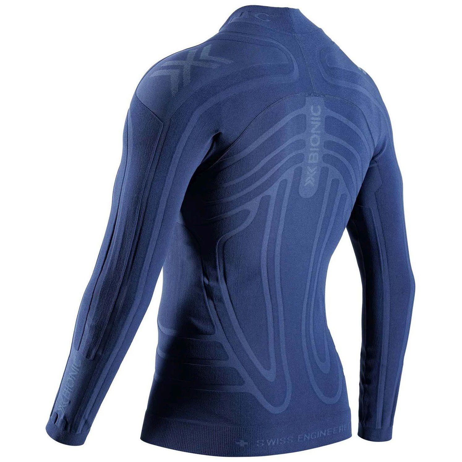 T-shirt Térmica Heatloop Ls X-bionic Azul-3
