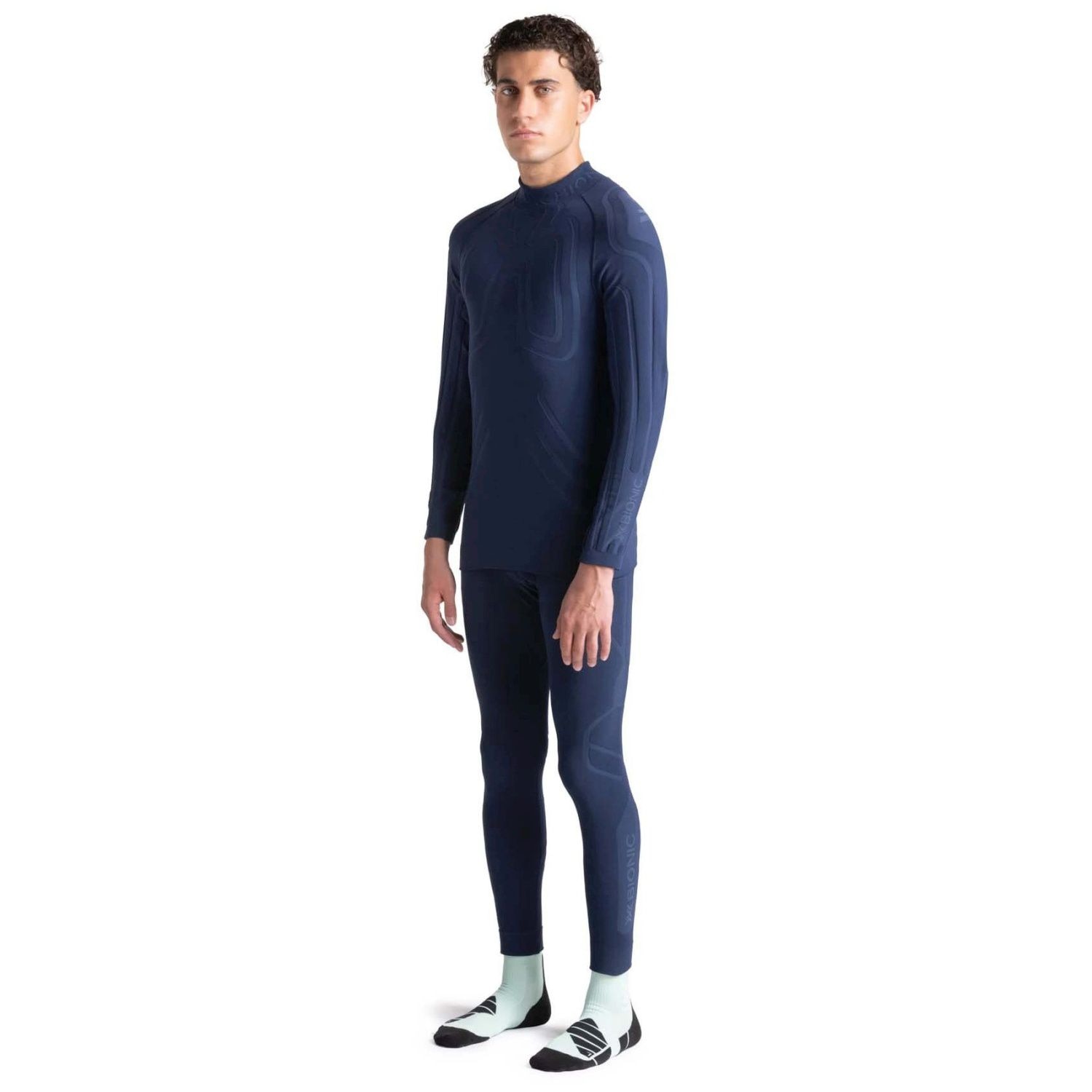 T-shirt Térmica Heatloop Ls X-bionic Azul-5