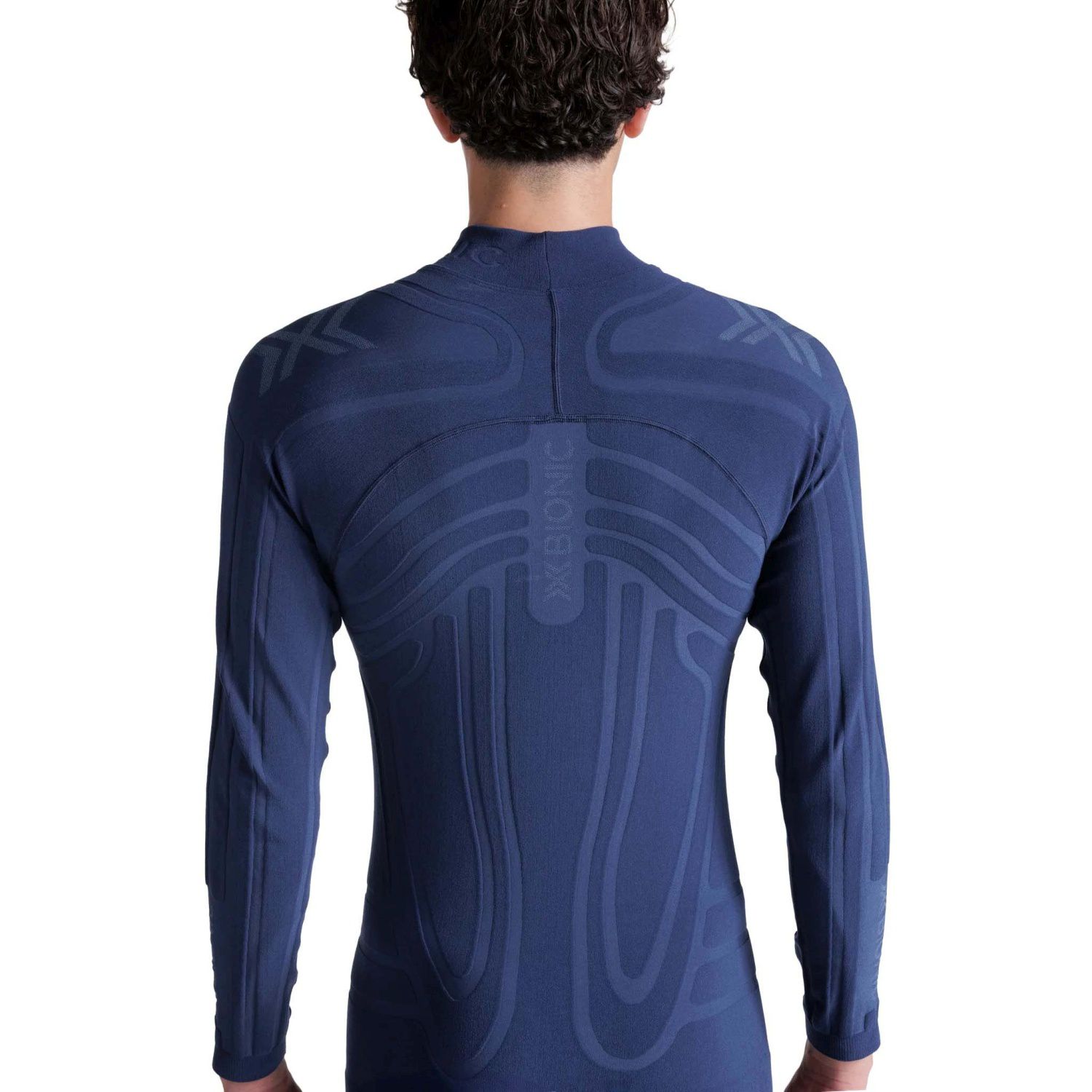 T-shirt Térmica Heatloop Ls X-bionic Azul-7