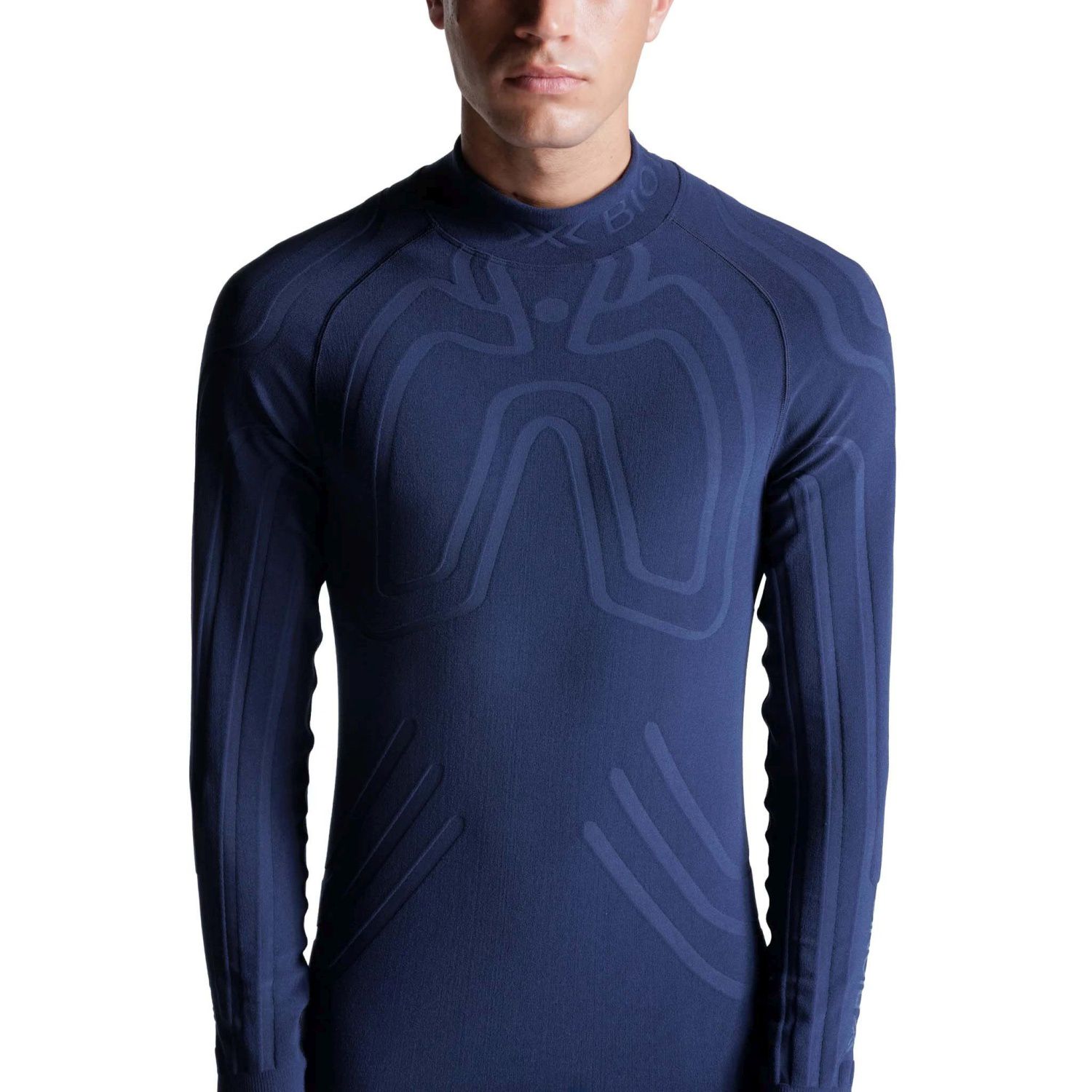 T-shirt Térmica Heatloop Ls X-bionic Azul-8