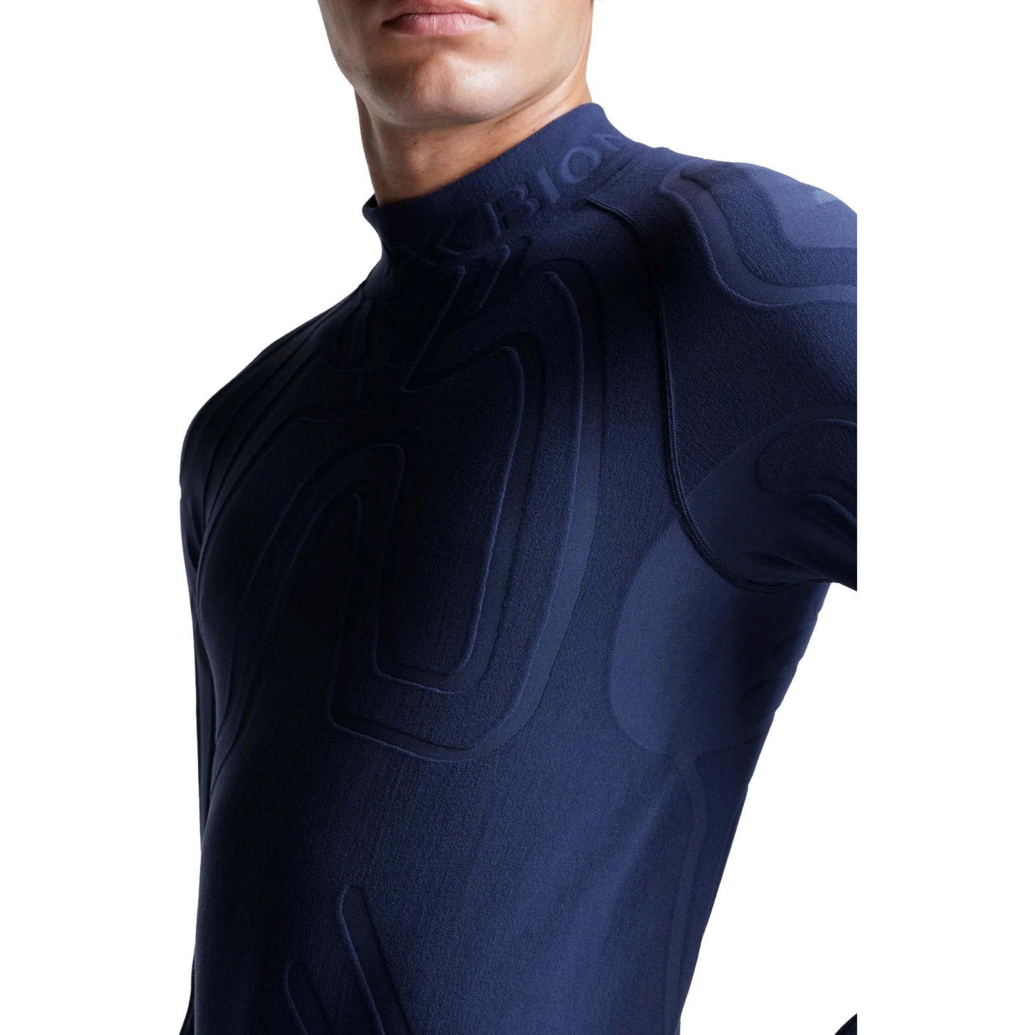 T-shirt Térmica Heatloop Ls X-bionic Azul-11