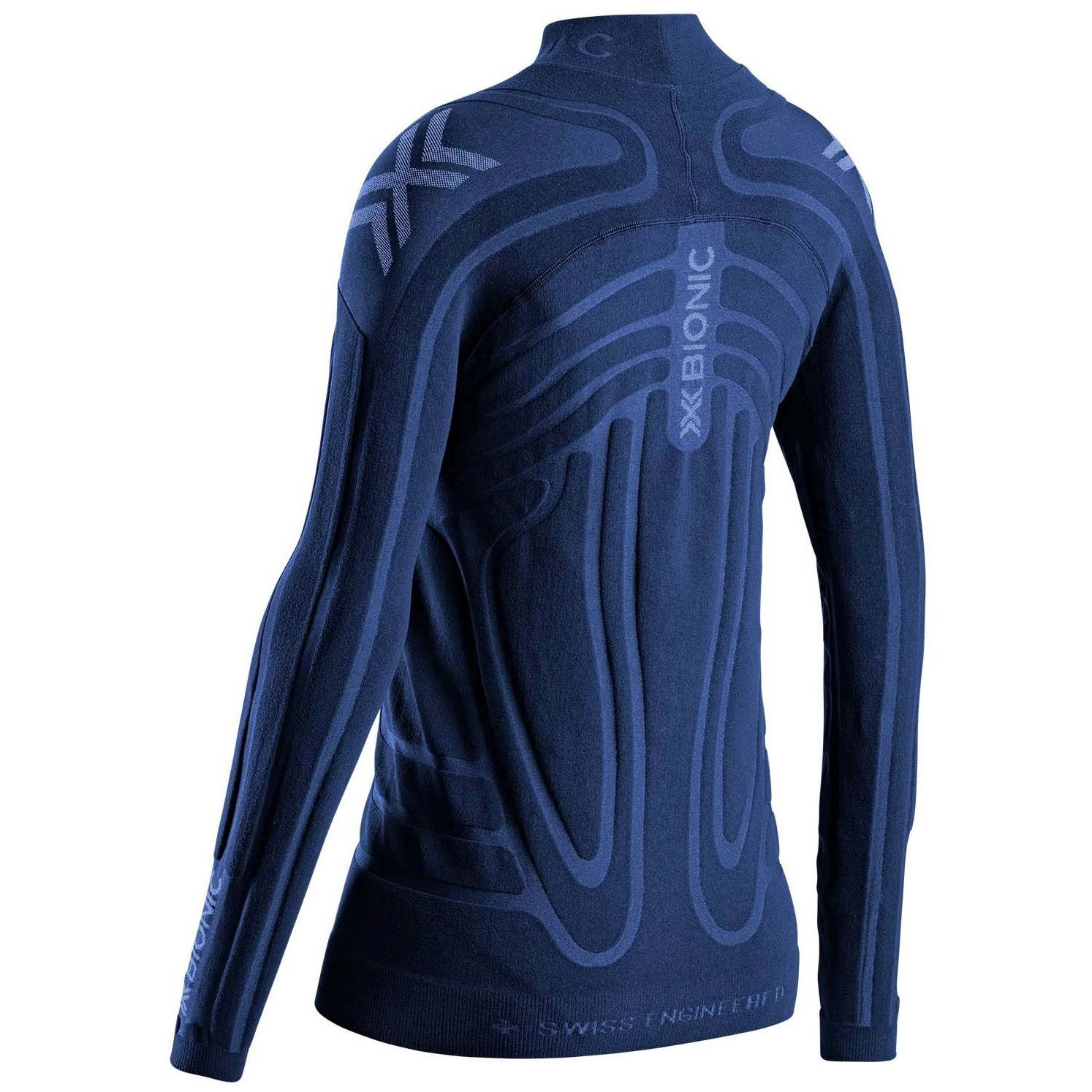 T-shirt Térmica Heatloop Ls X-bionic Azul-escuro-3
